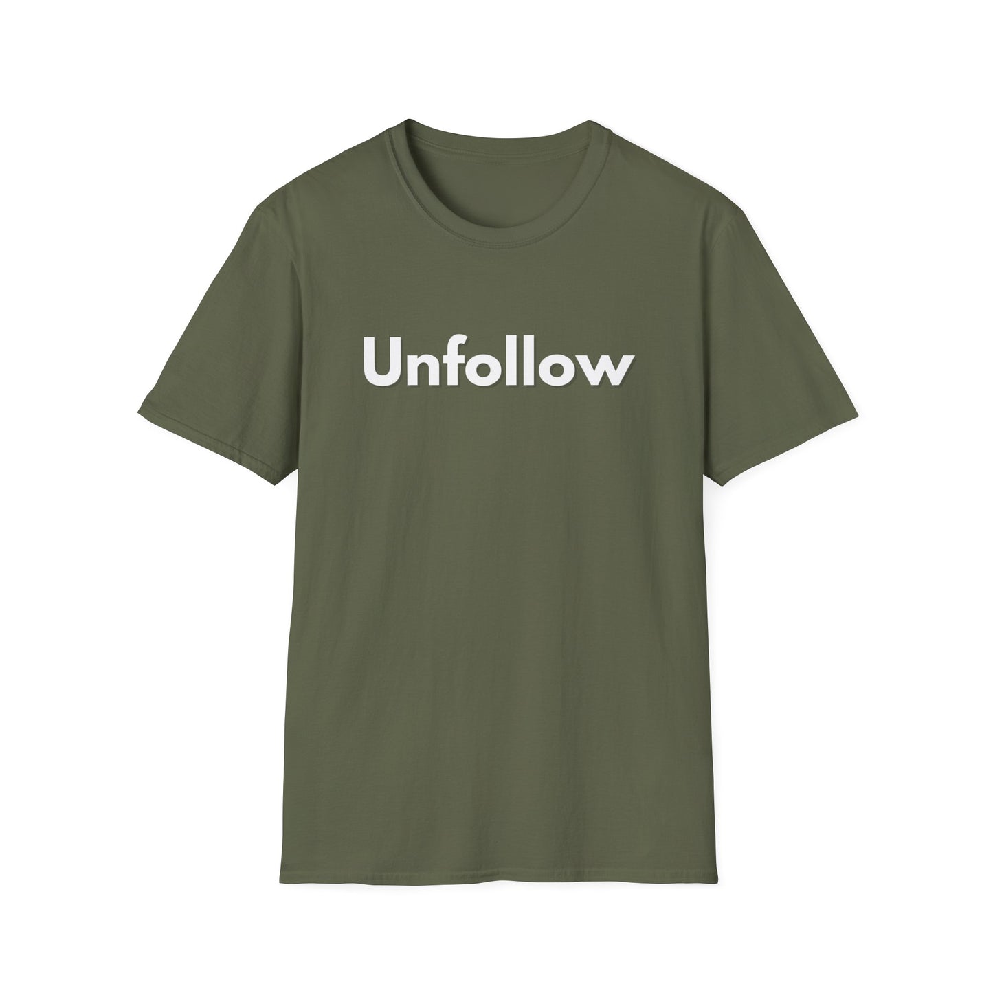 Unfollow-introvert-Tshirt-green