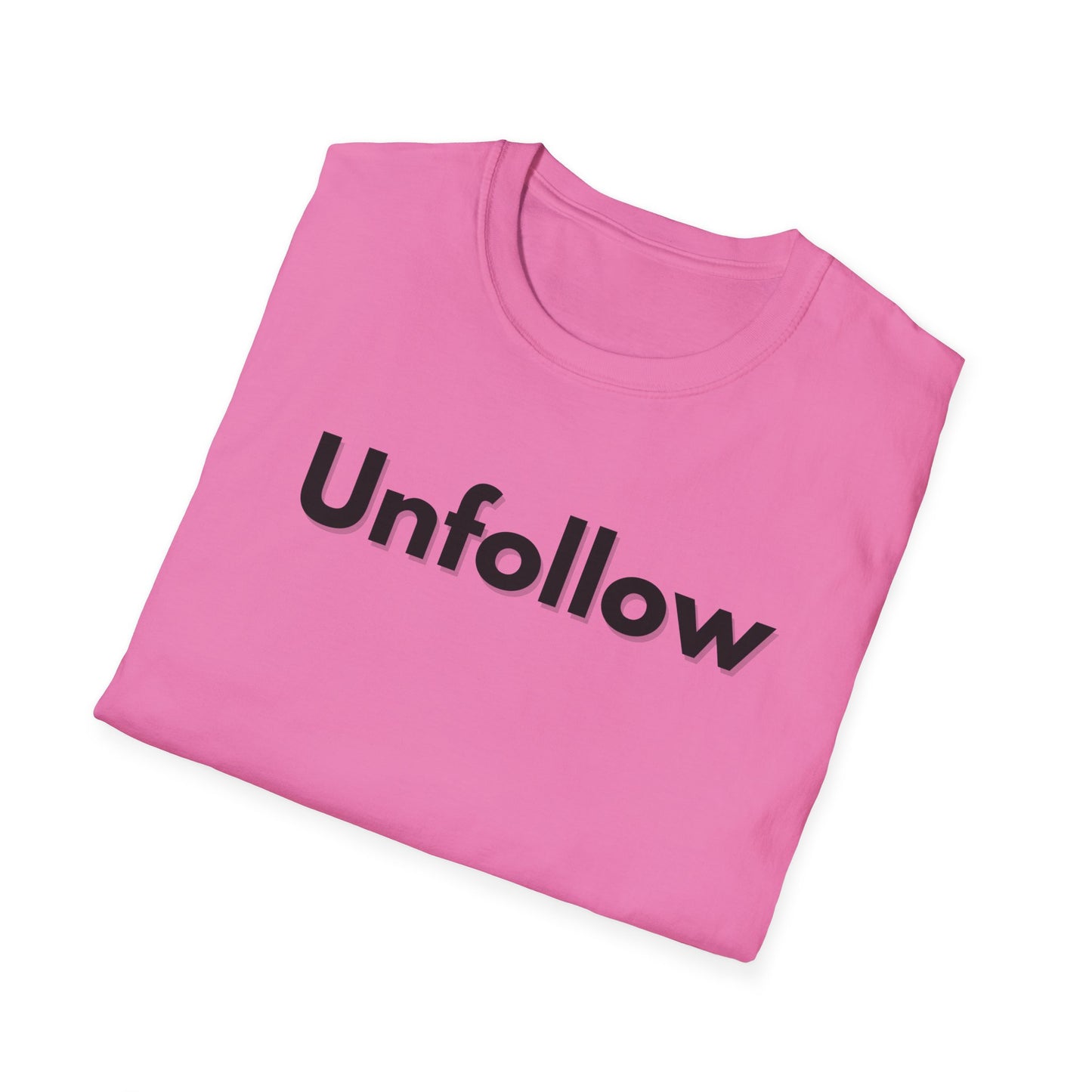 Unfollow Unisex T-Shirt | Trendy Casual Wear for Introverts