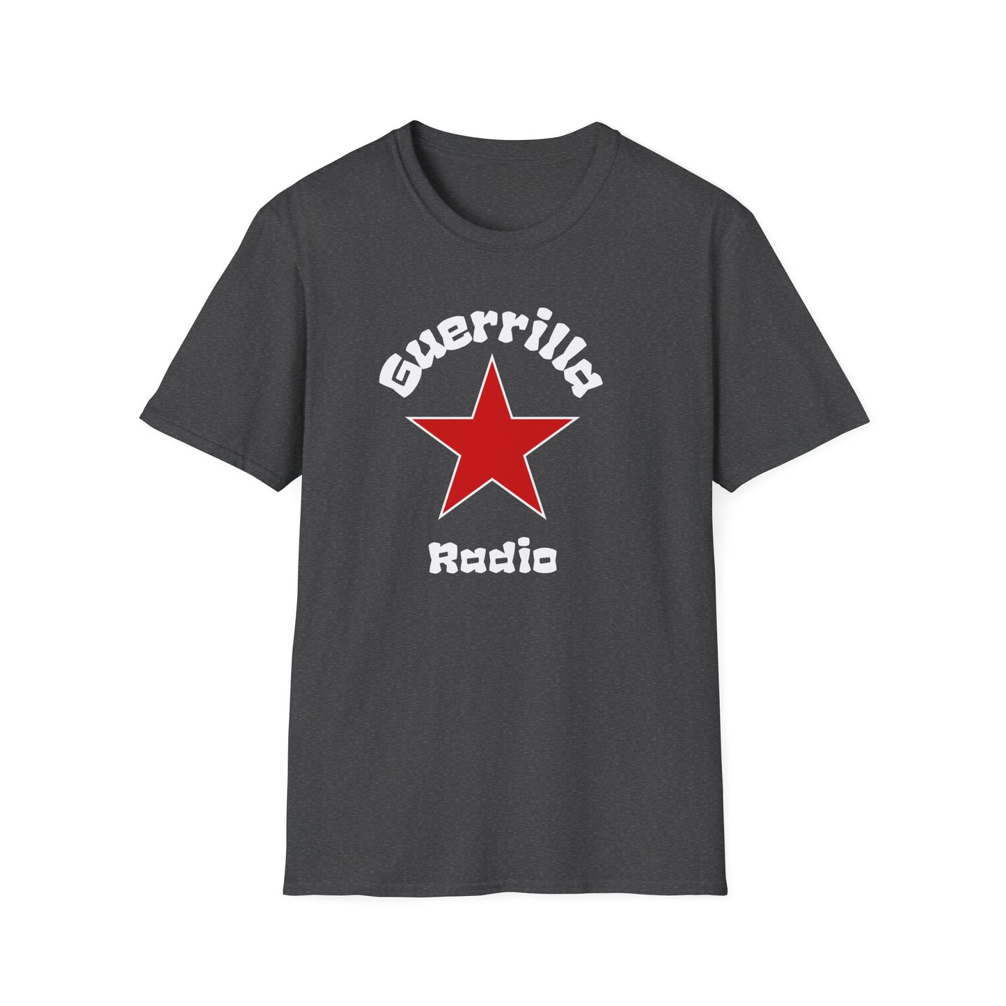 Guerrilla radio star T-shirt-dark gray