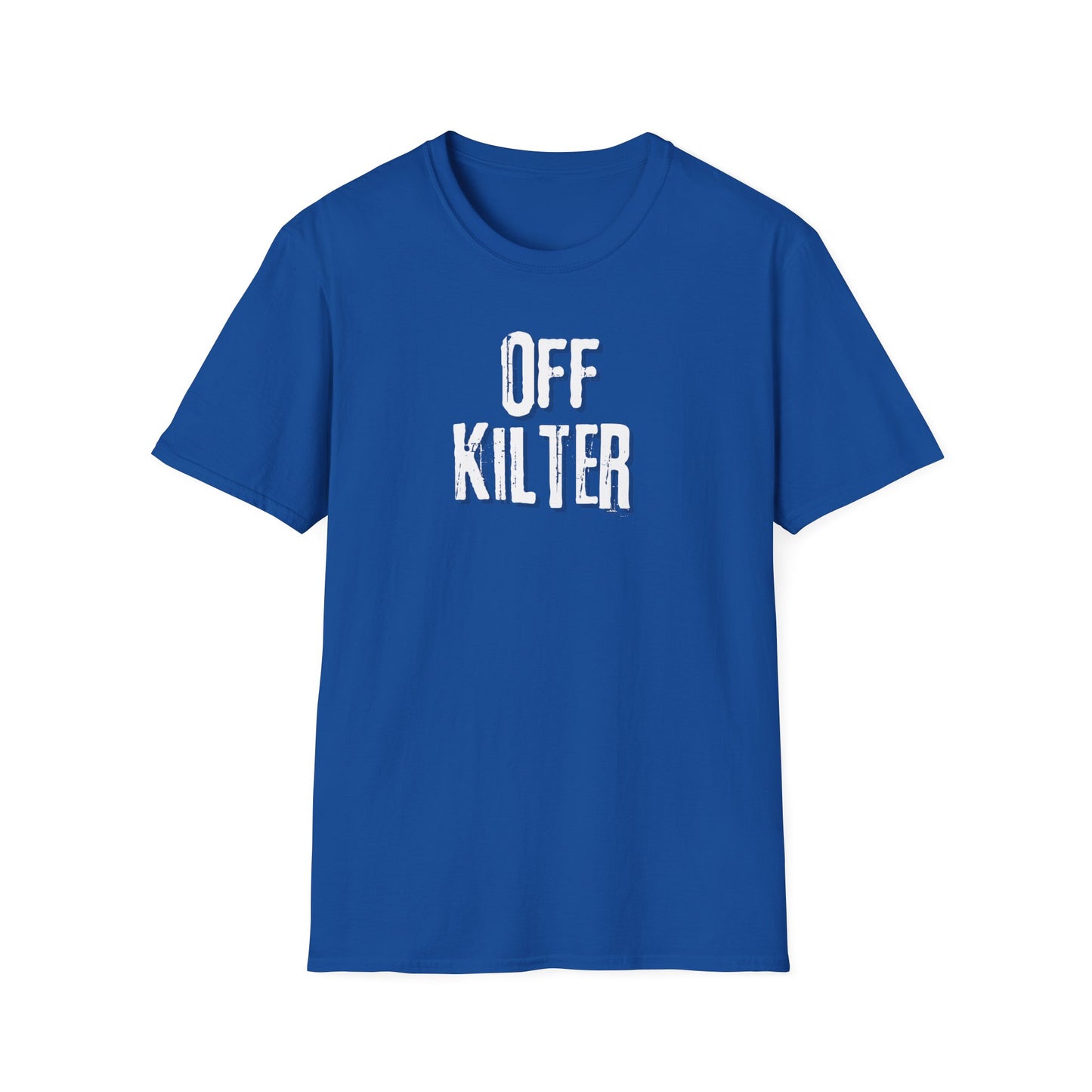 Off Kilter Unisex Softstyle T-Shirt - "Off Kilter" Graphic Tee for Casual Wear