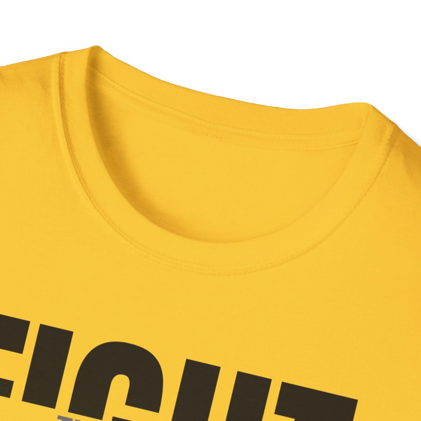 Fight the Power Unisex Softstyle T-Shirt - Empowering Statement Tee