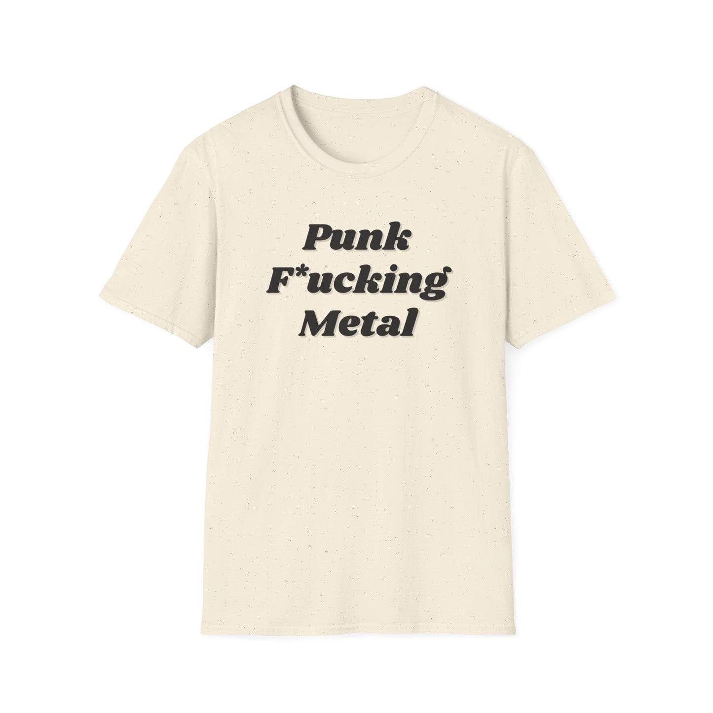 Punk F*cking Metal T-Shirt-cream