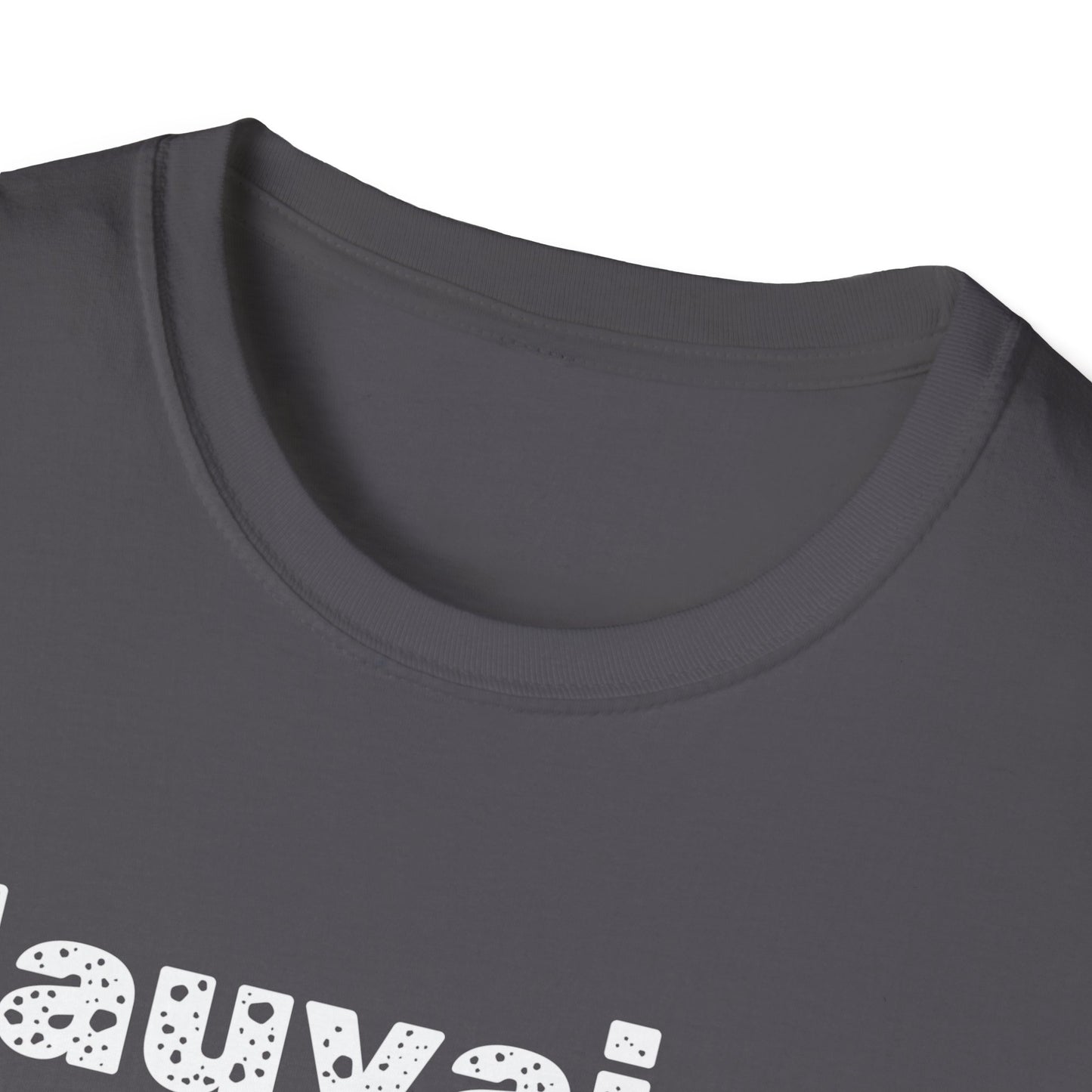 Mauvaise foi Unisex Softstyle T-Shirt - Design for the philosophy enthusiast.