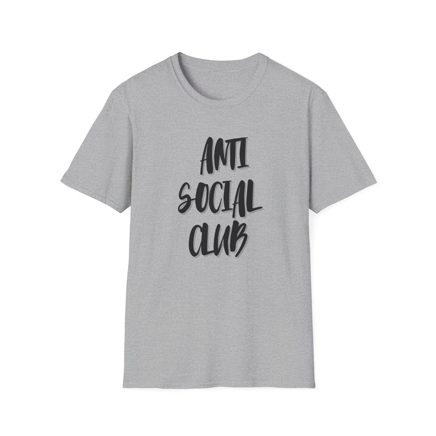 Anti Social Club-T-shirt-gray