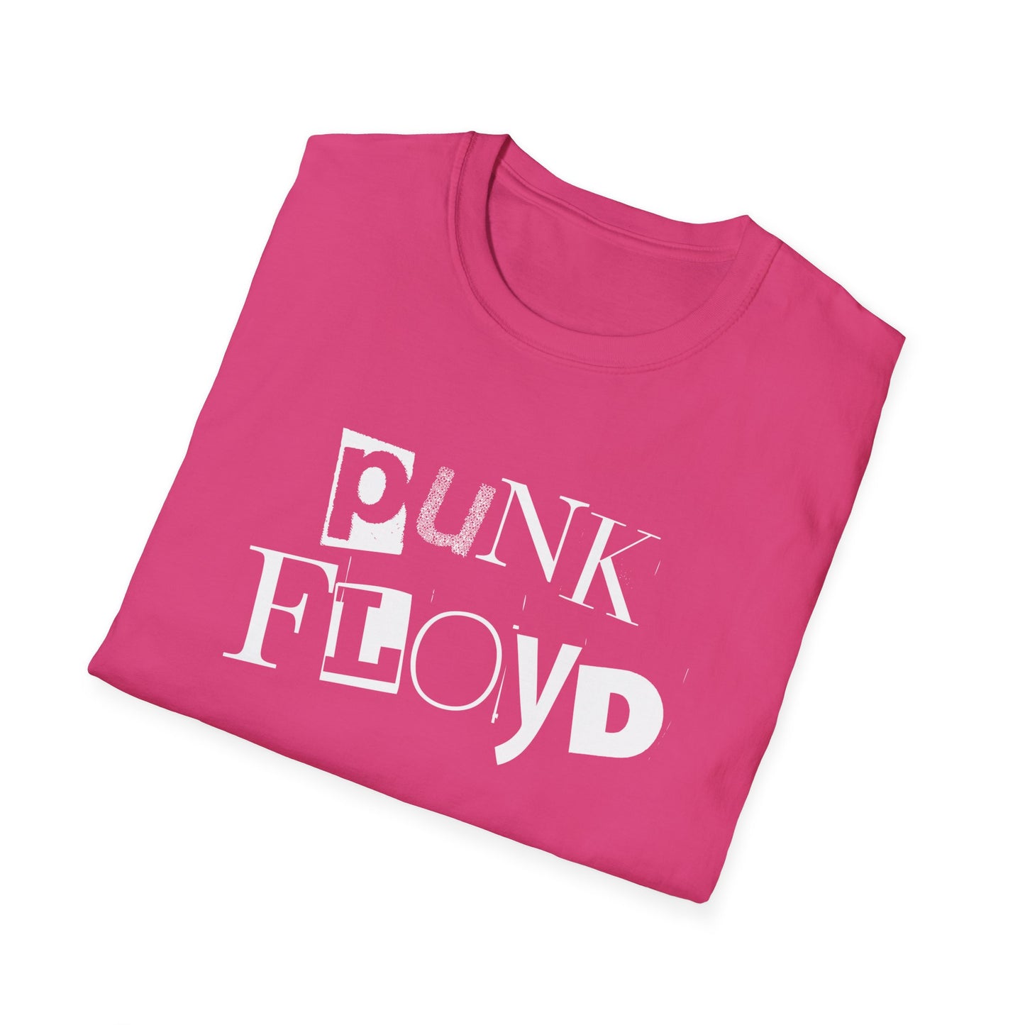Punk Floyd Unisex Softstyle T-Shirt - Fun Design for the Rock Music Fan