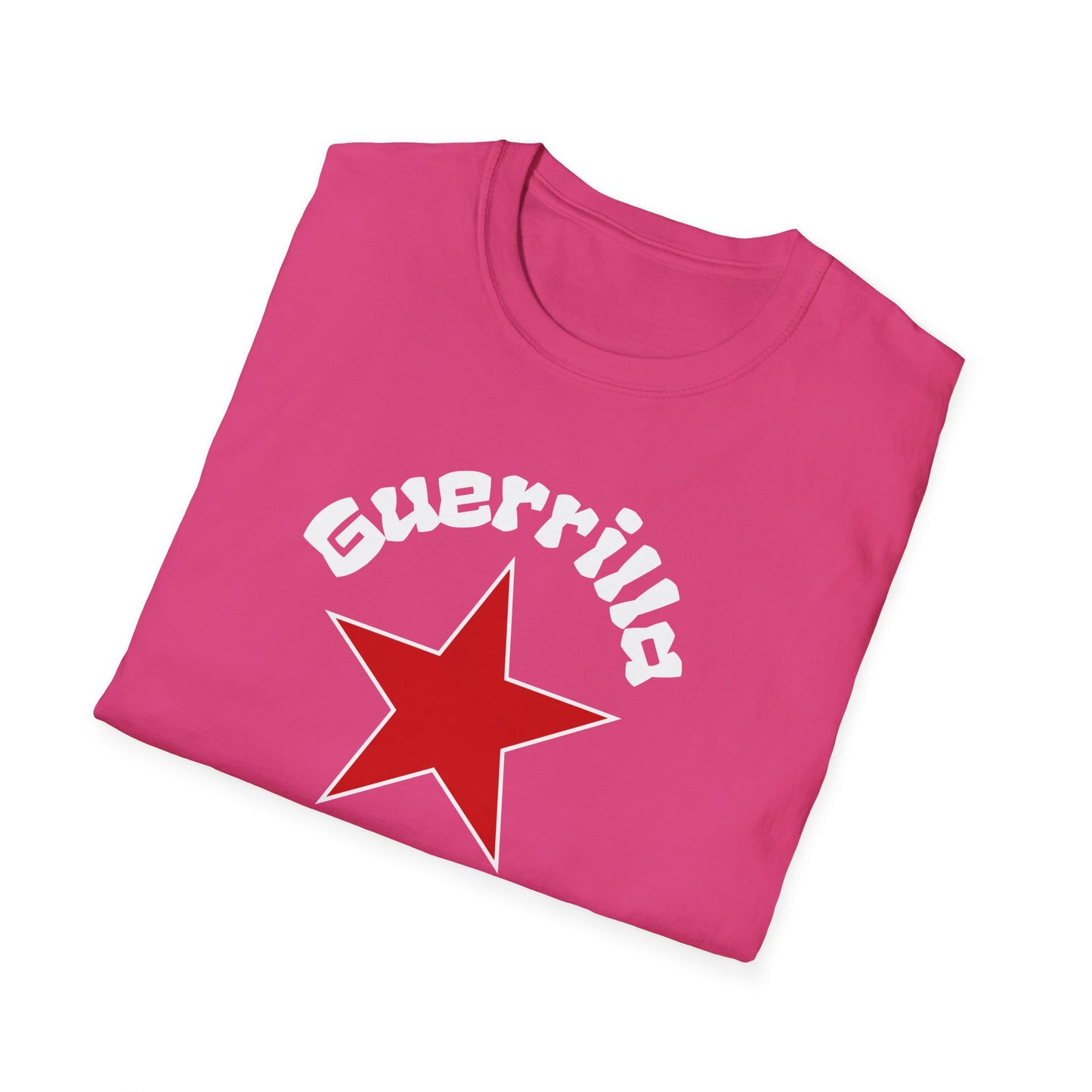 Guerrilla Radio Unisex Softstyle T-Shirt - Retro Star Graphic Tee