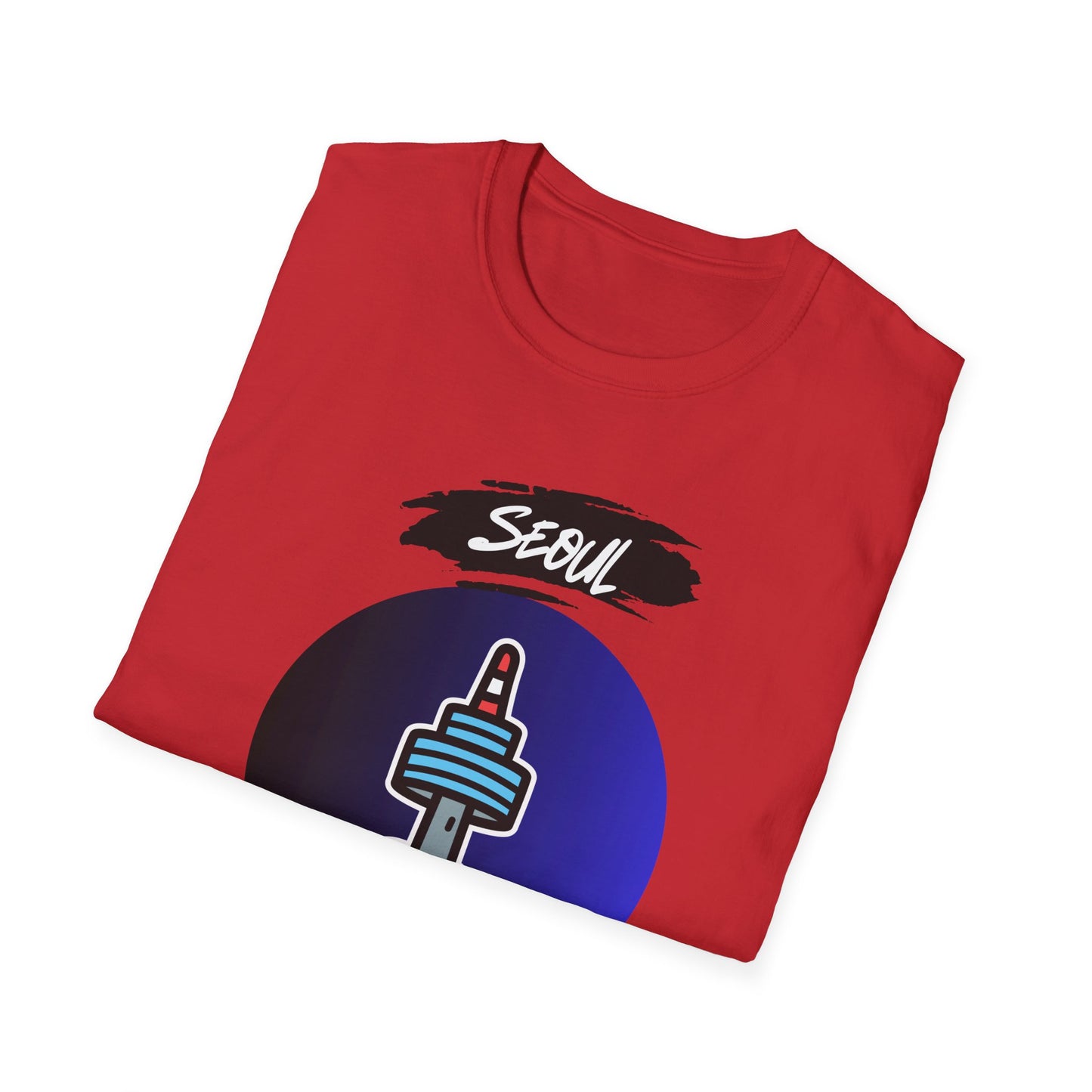 Seoul Vibes Unisex Softstyle T-Shirt - Trendy Graphic Tee for Urban Explorers