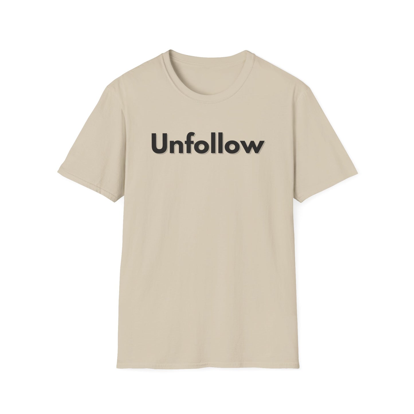 Unfollow-introvert-Tshirt-beige