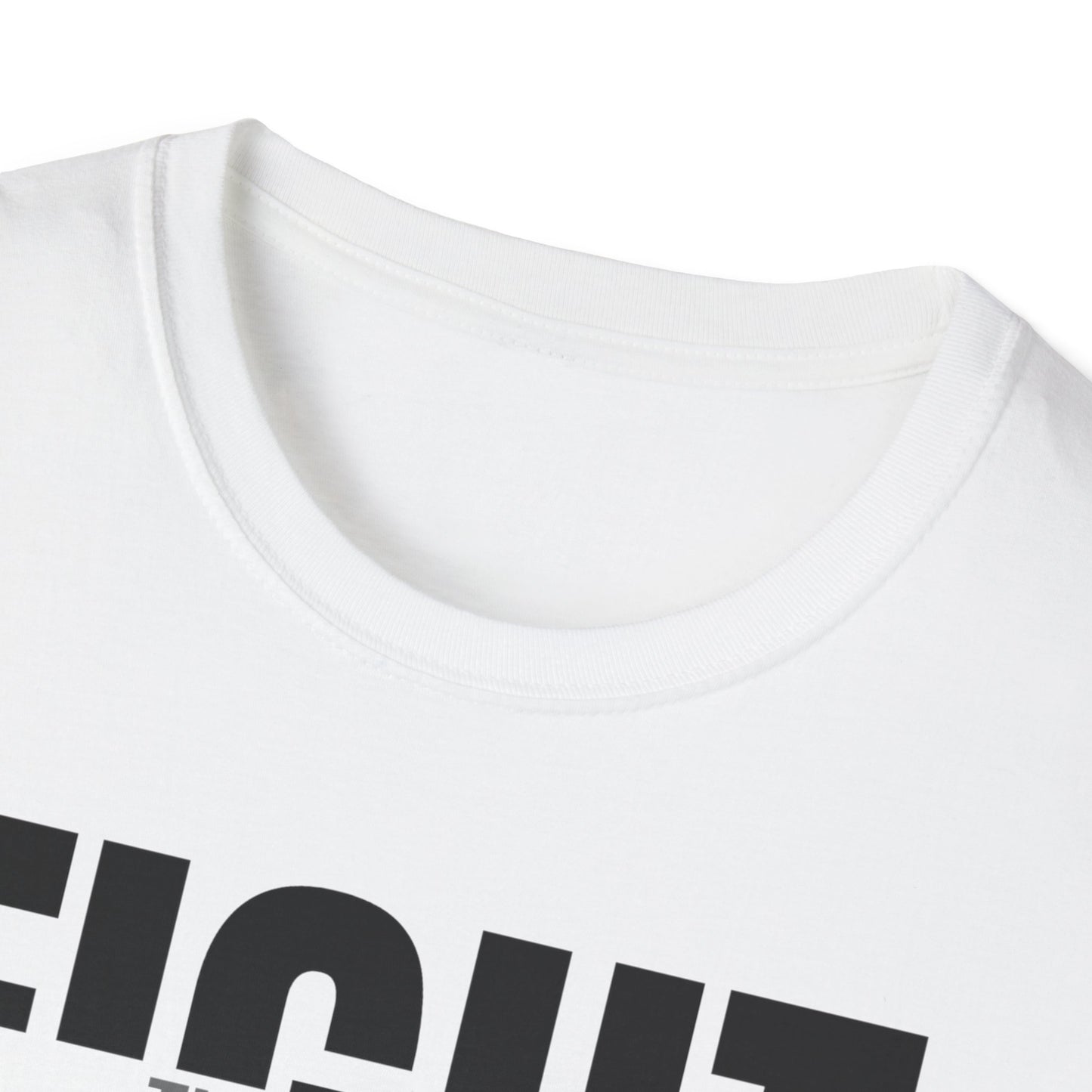 Fight the Power Unisex Softstyle T-Shirt - Empowering Statement Tee