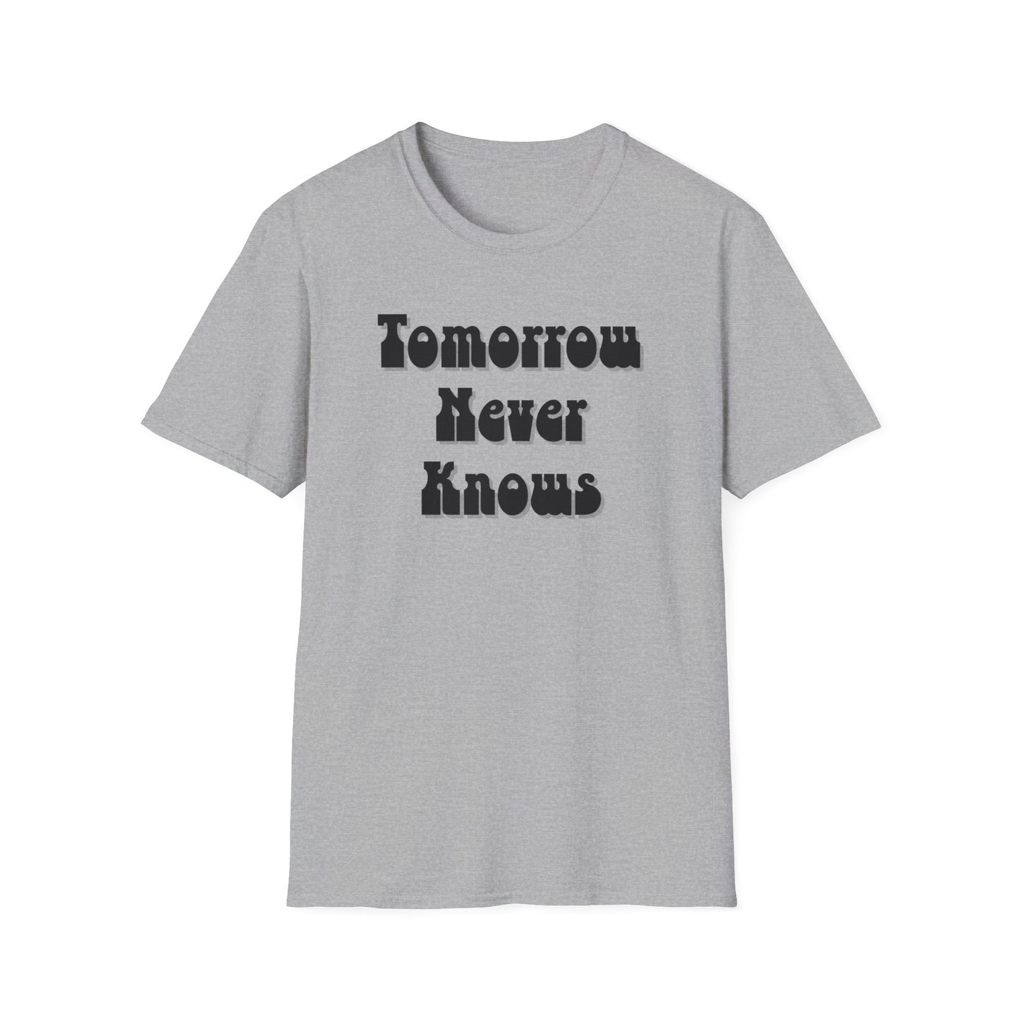 Tomorrow Never Knows T-Shirt-gray