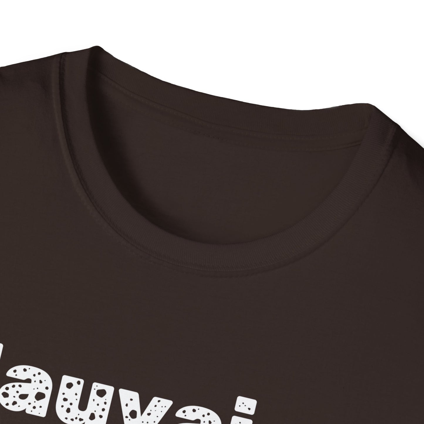 Mauvaise foi Unisex Softstyle T-Shirt - Design for the philosophy enthusiast.