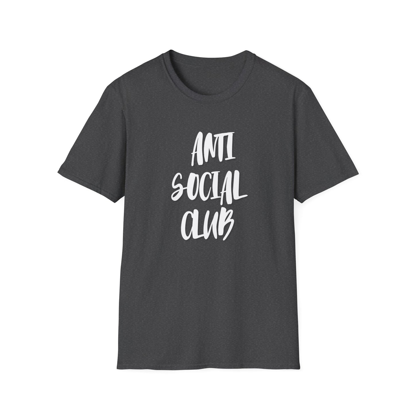 Anti Social Club Unisex T-Shirt | Trendy Casual Wear for Introverts