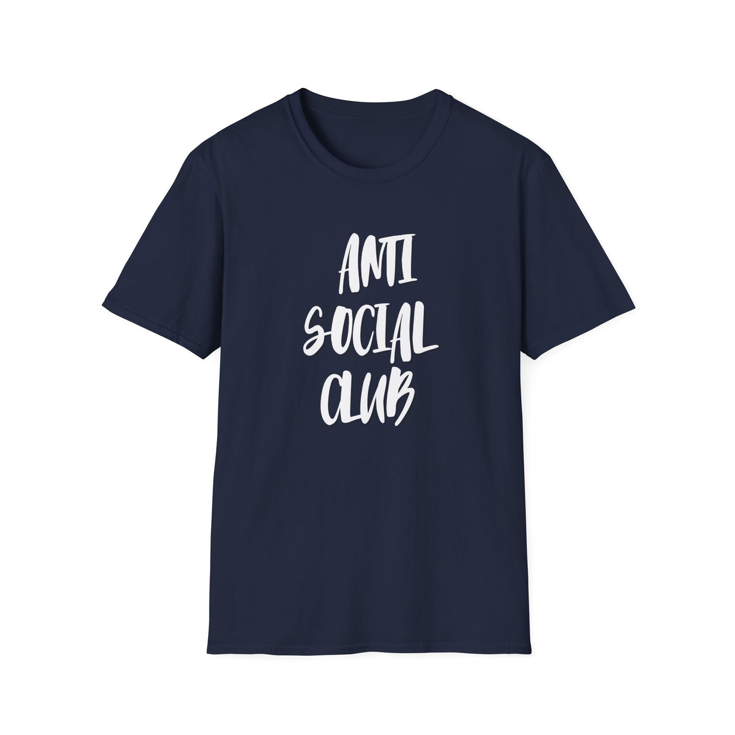 Anti Social Club-T-shirt-dark blue