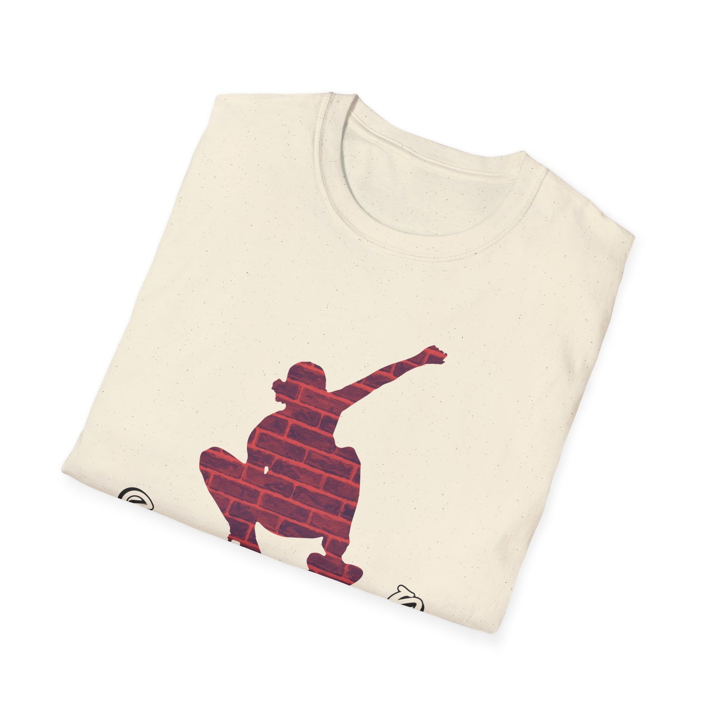 Skateboarding Graphic T-Shirt - Concrete Waves Design for Streetwear Enthusiasts