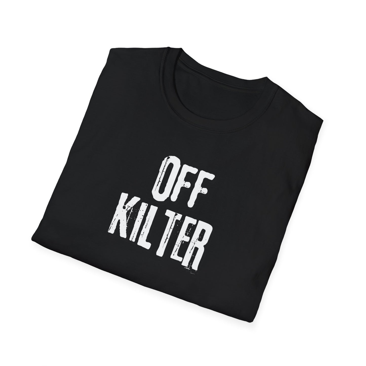 Off Kilter Unisex Softstyle T-Shirt - "Off Kilter" Graphic Tee for Casual Wear