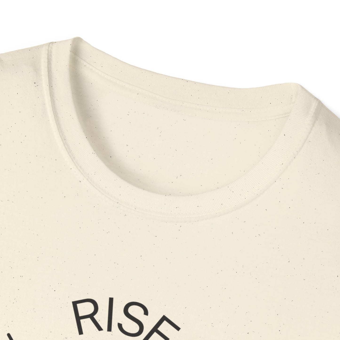 Rise Above Unisex Softstyle T-Shirt - Empowering Graphic Tee