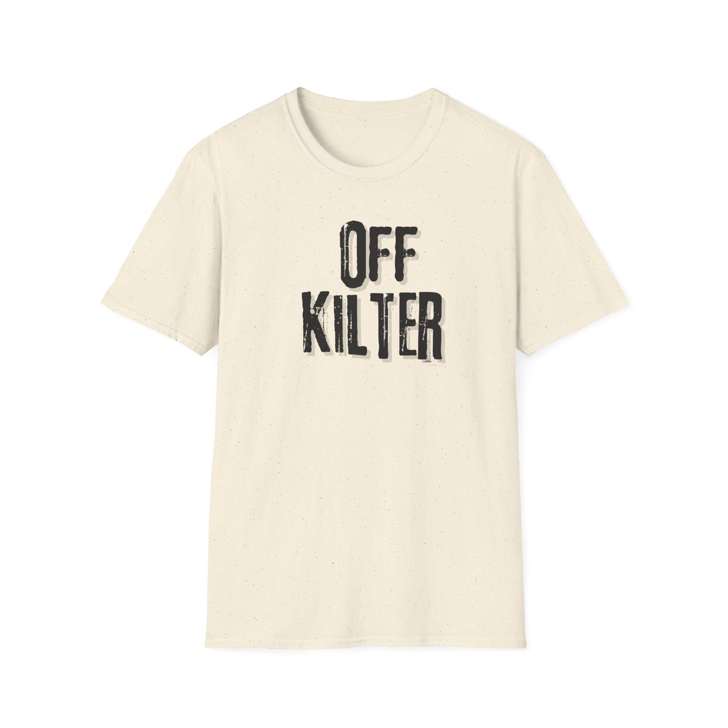 off kilter casual T-shirt