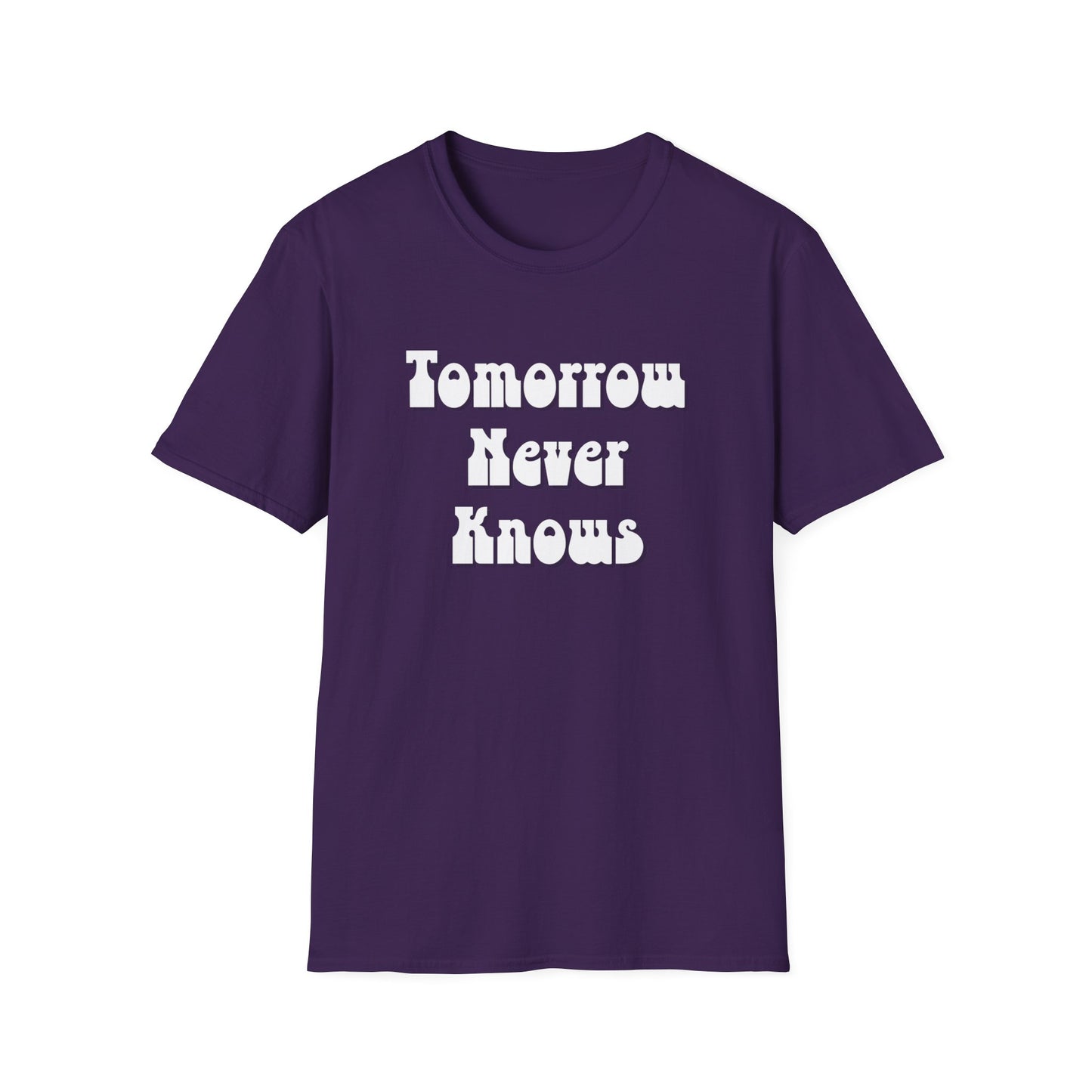 Tomorrow Never Knows T-Shirt-purple