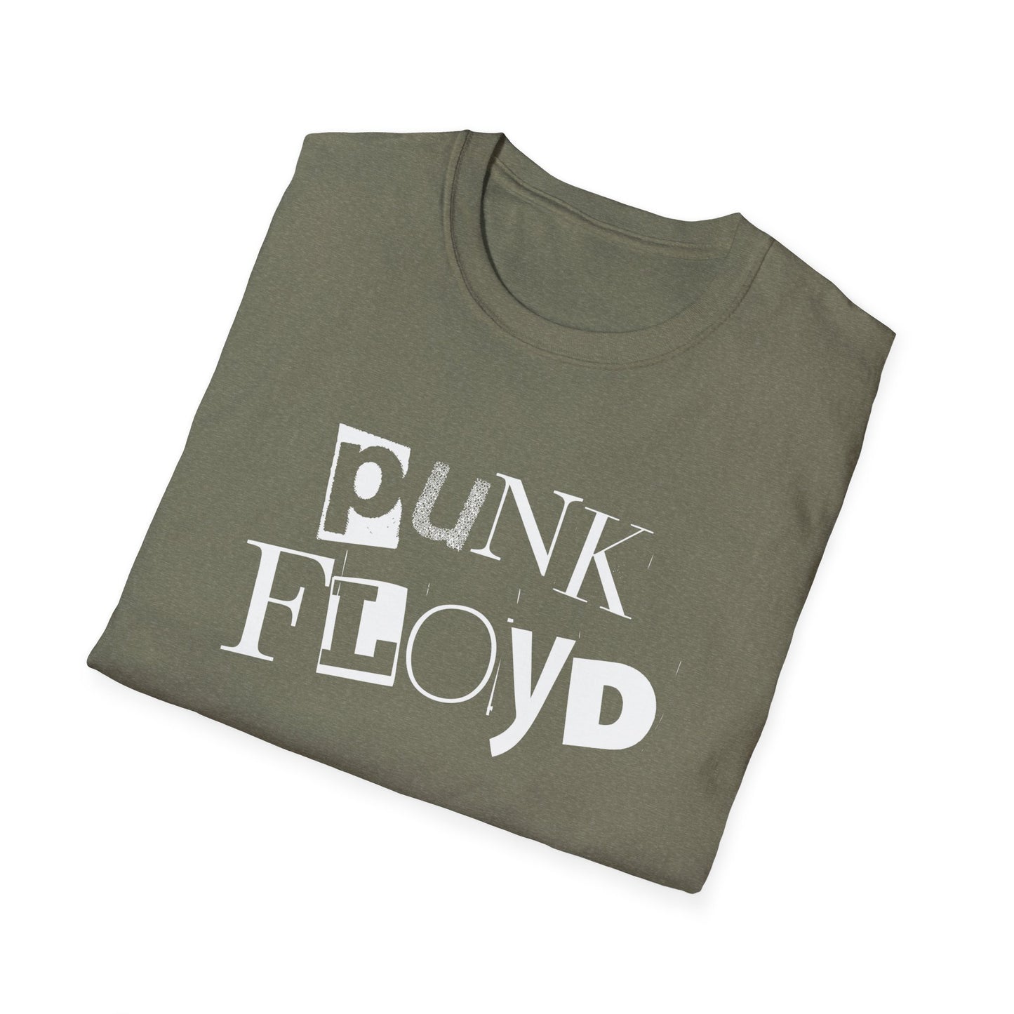 Punk Floyd Unisex Softstyle T-Shirt - Fun Design for the Rock Music Fan