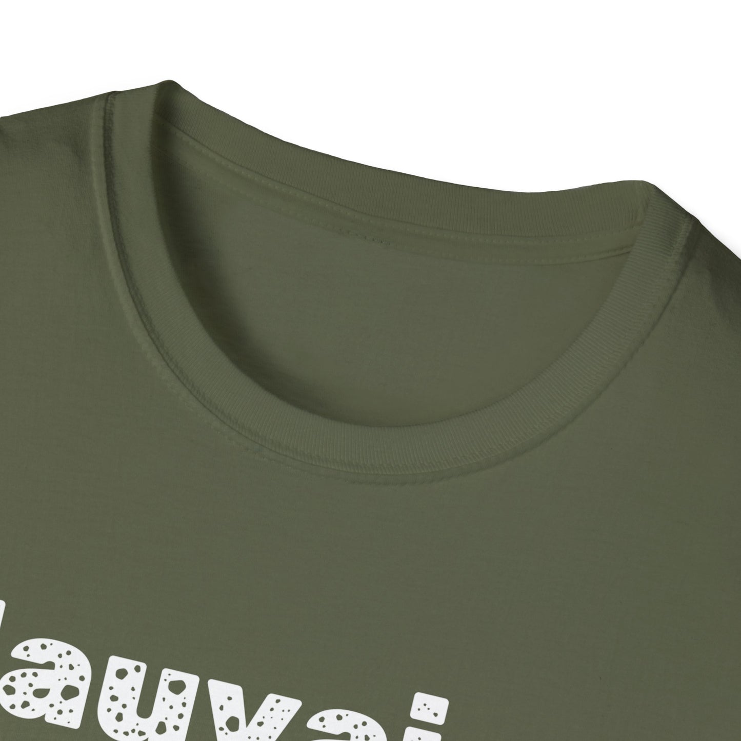 Mauvaise foi Unisex Softstyle T-Shirt - Design for the philosophy enthusiast.