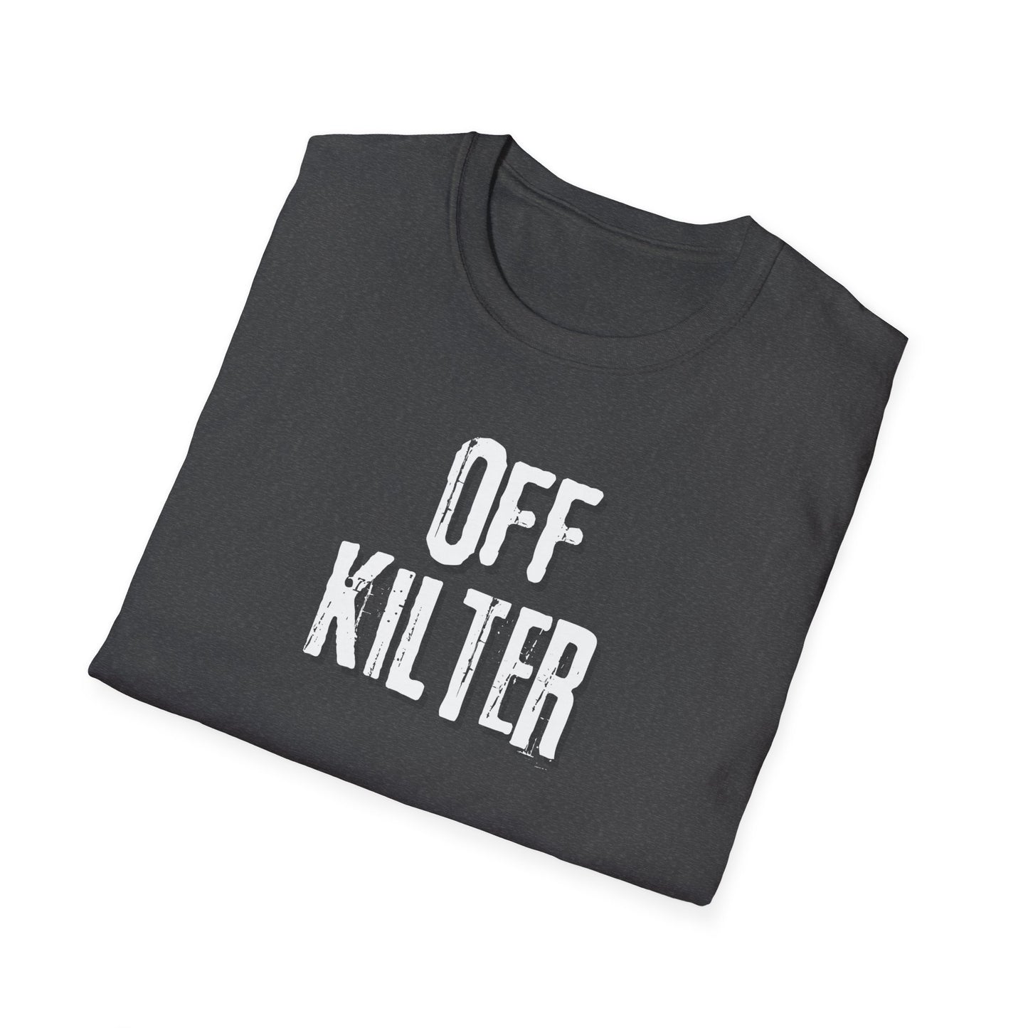 Off Kilter Unisex Softstyle T-Shirt - "Off Kilter" Graphic Tee for Casual Wear