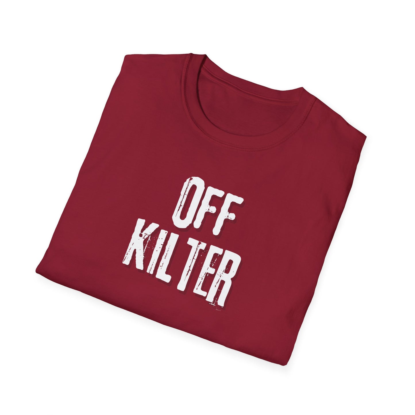 Off Kilter Unisex Softstyle T-Shirt - "Off Kilter" Graphic Tee for Casual Wear