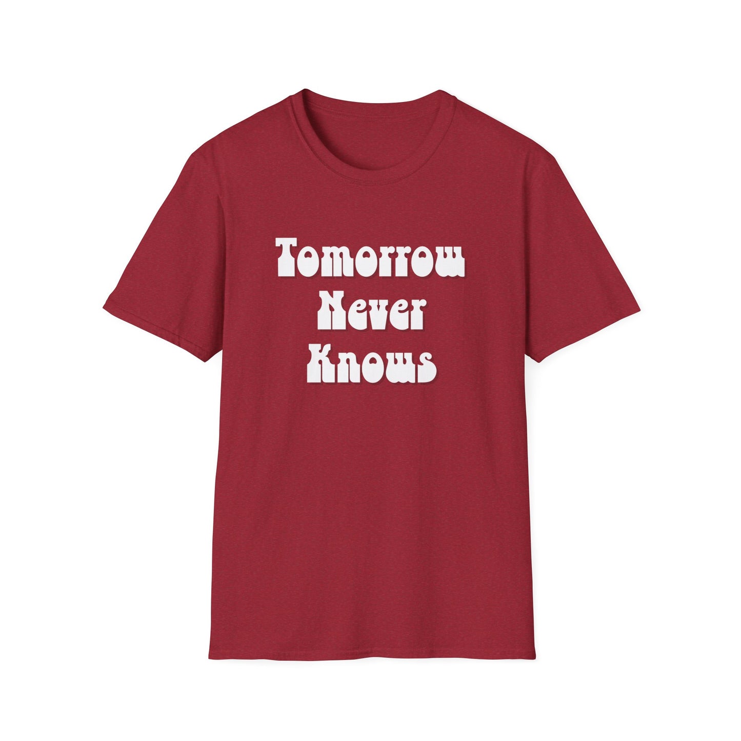 Tomorrow Never Knows T-Shirt-red