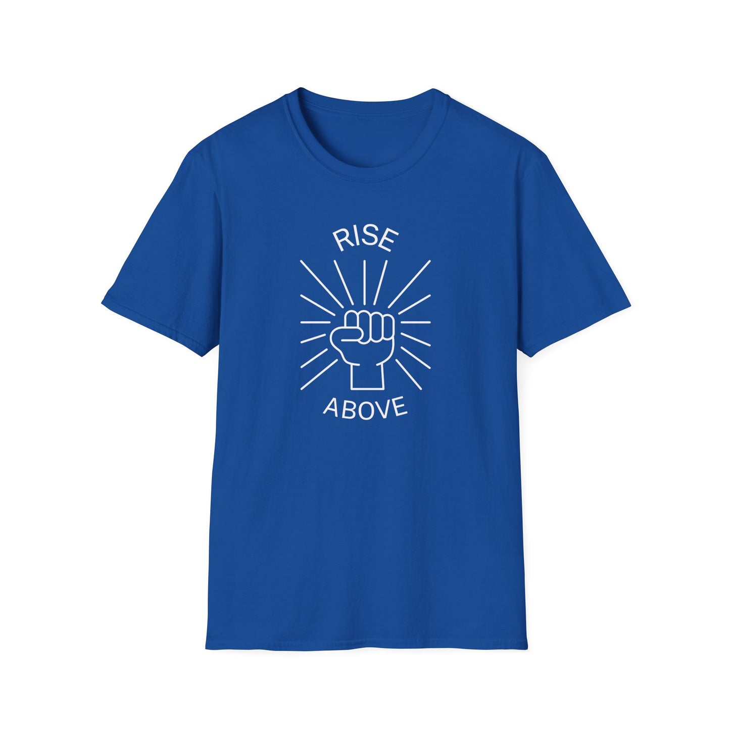 rise above T-shirt-blue