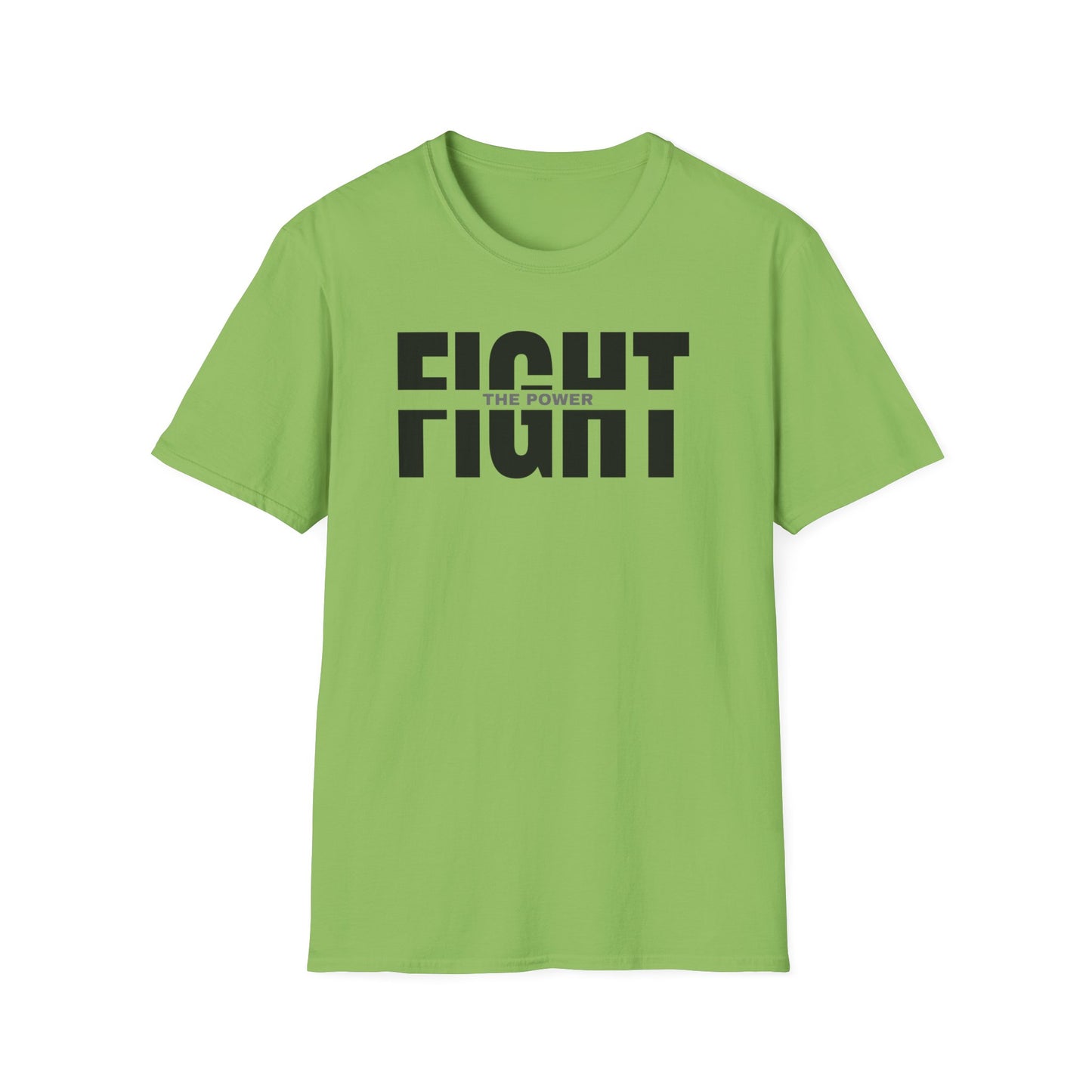 Fight the Power Unisex Softstyle T-Shirt - Empowering Statement Tee