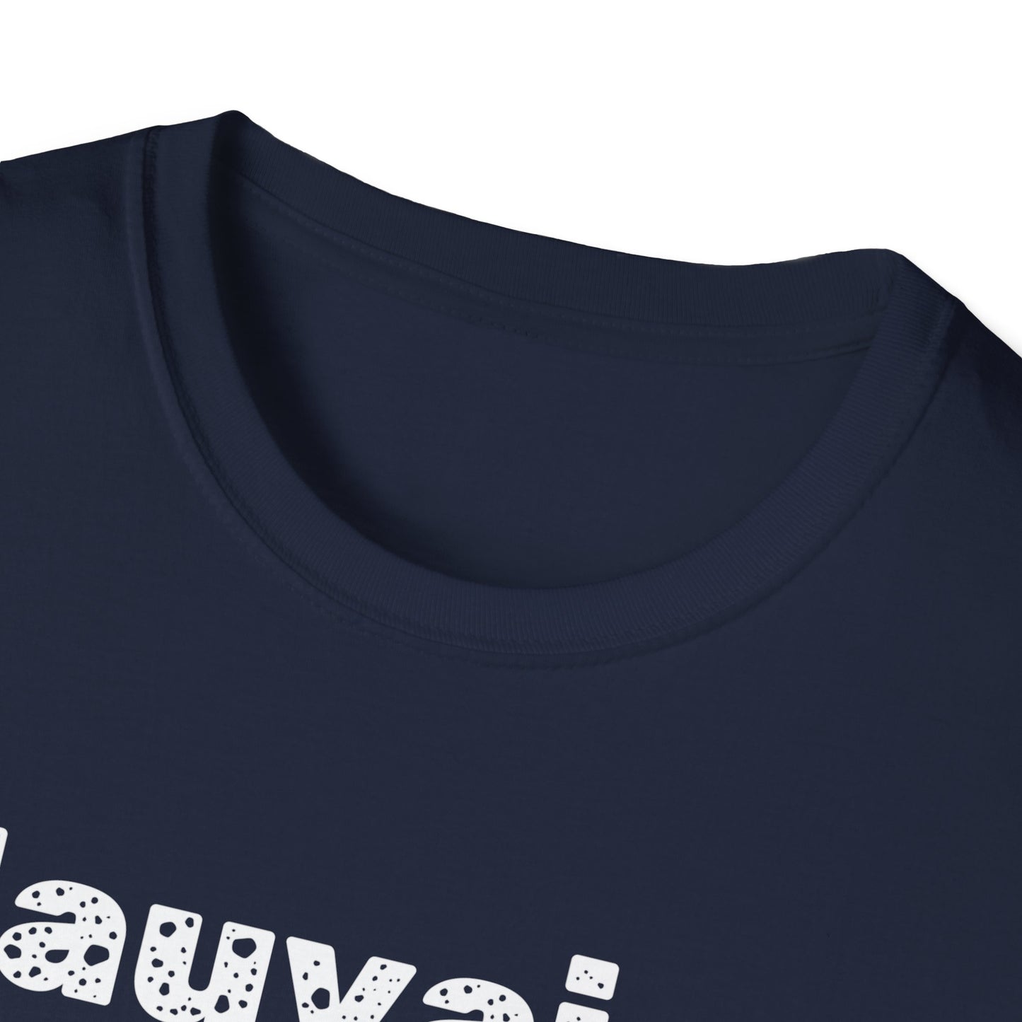 Mauvaise foi Unisex Softstyle T-Shirt - Design for the philosophy enthusiast.
