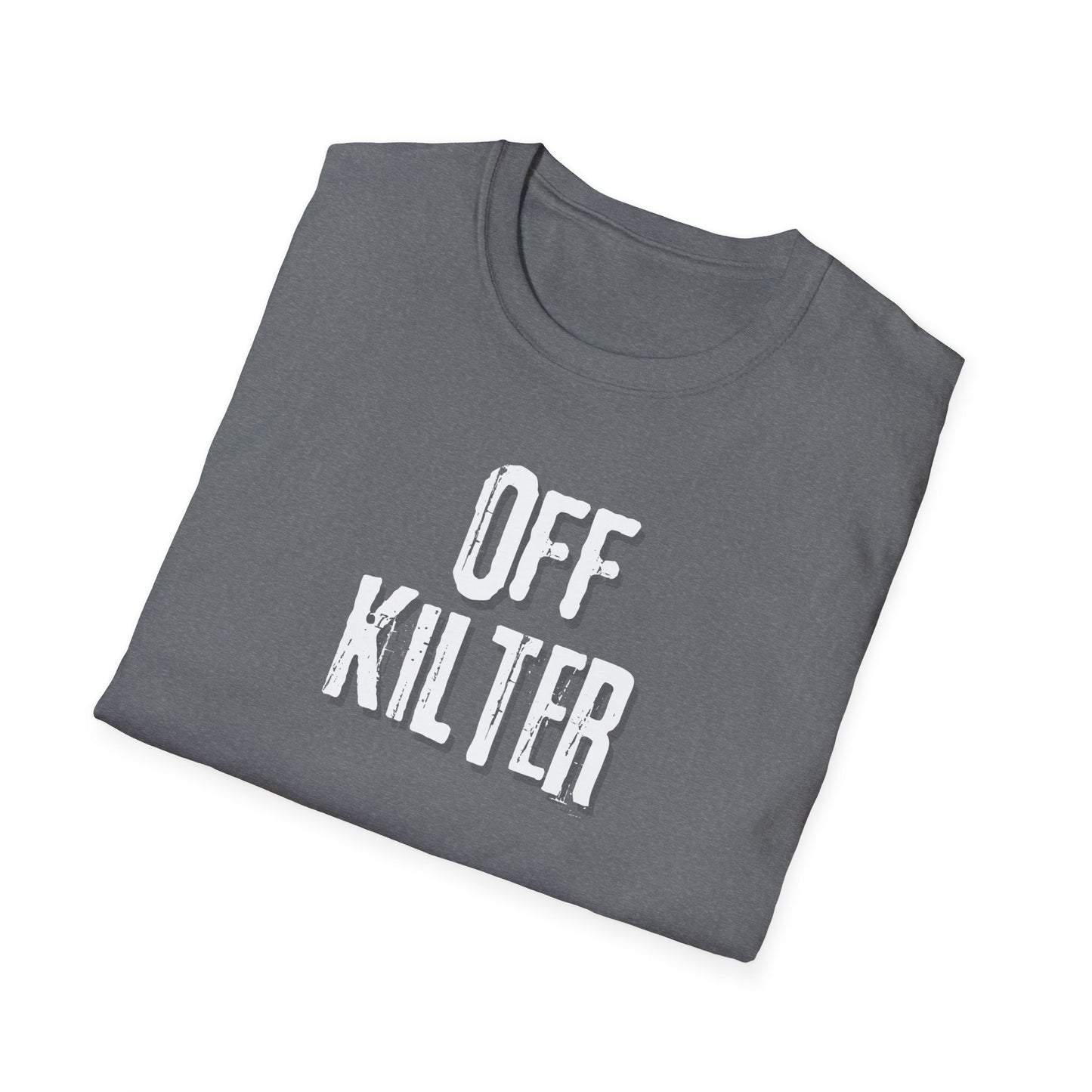 Off Kilter Unisex Softstyle T-Shirt - "Off Kilter" Graphic Tee for Casual Wear