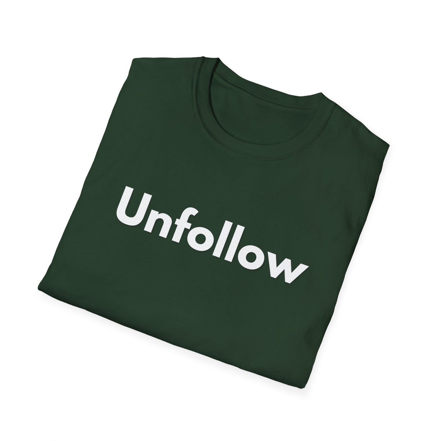 Unfollow Unisex T-Shirt | Trendy Casual Wear for Introverts