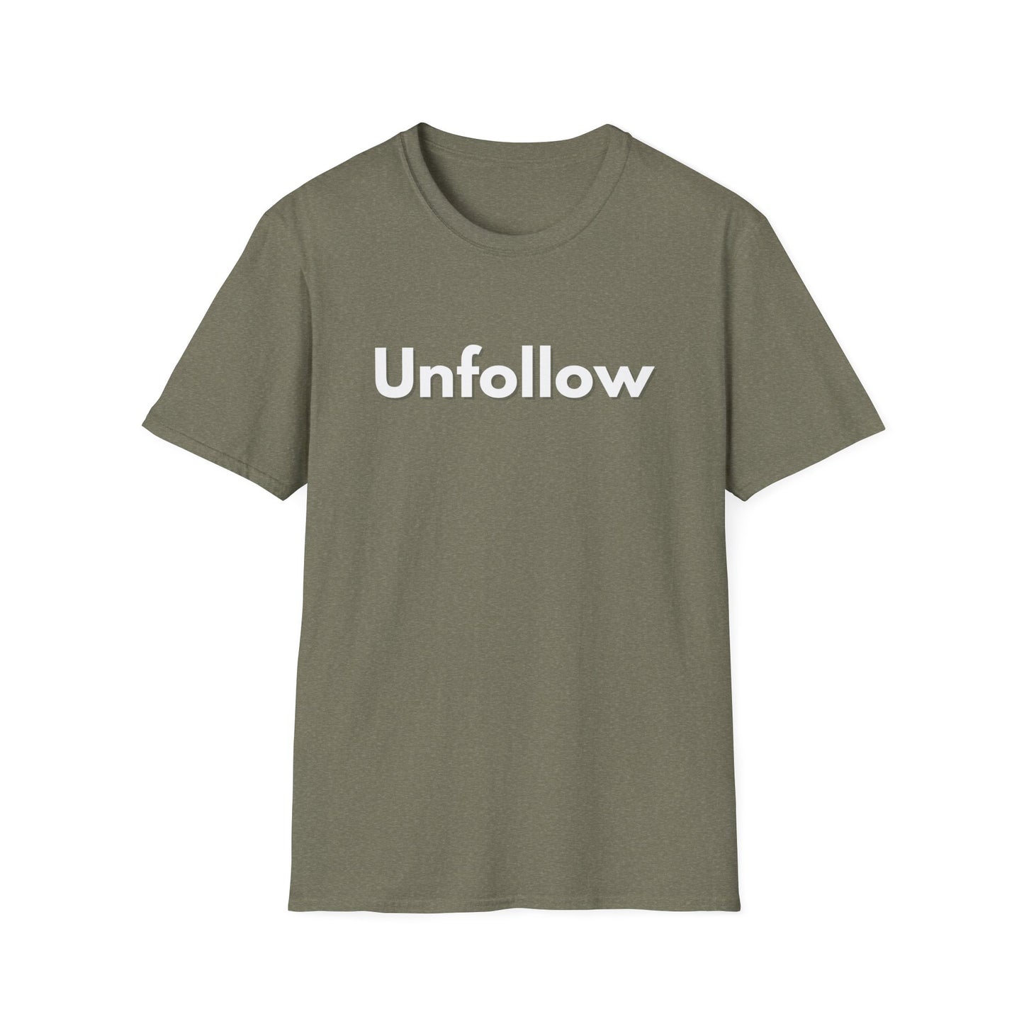 Unfollow-introvert-Tshirt-green