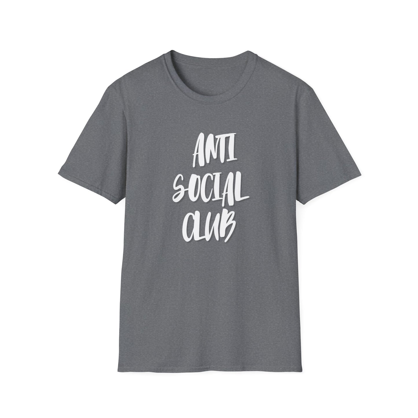 Anti Social Club-T-shirt-gray