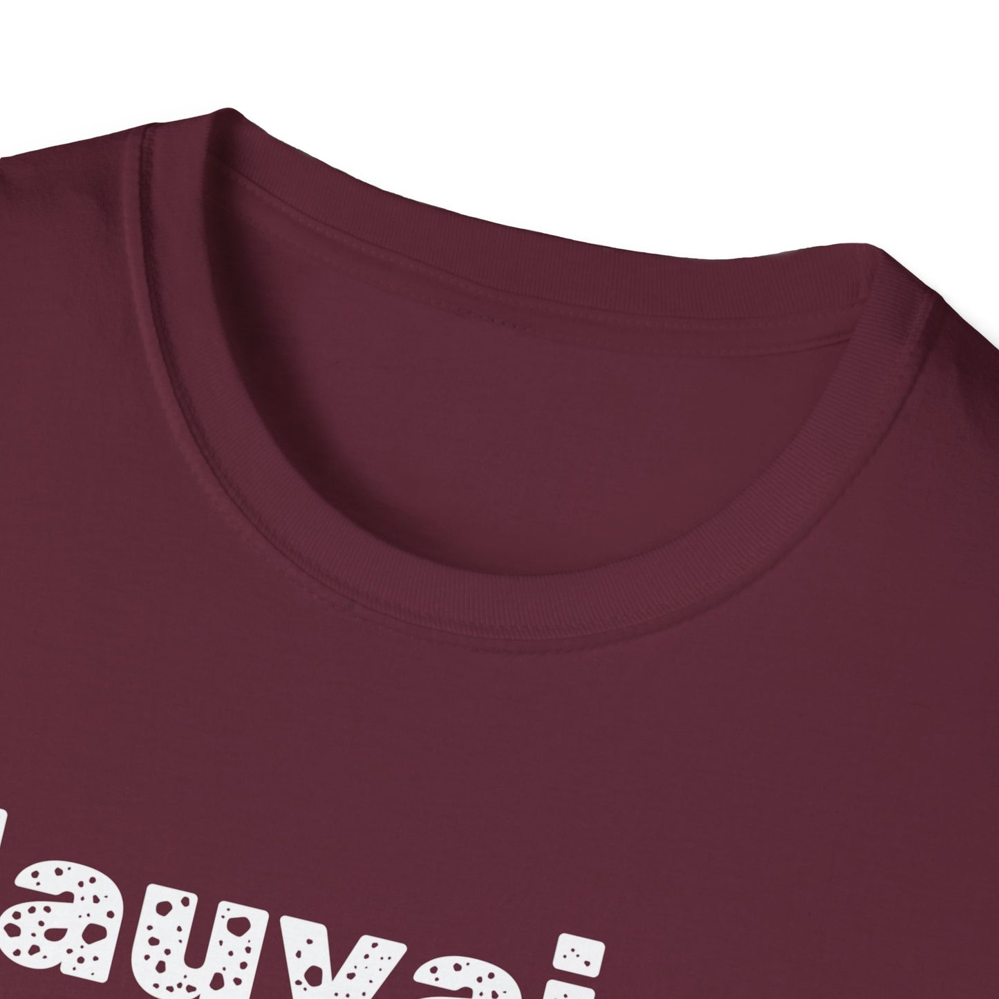 Mauvaise foi Unisex Softstyle T-Shirt - Design for the philosophy enthusiast.