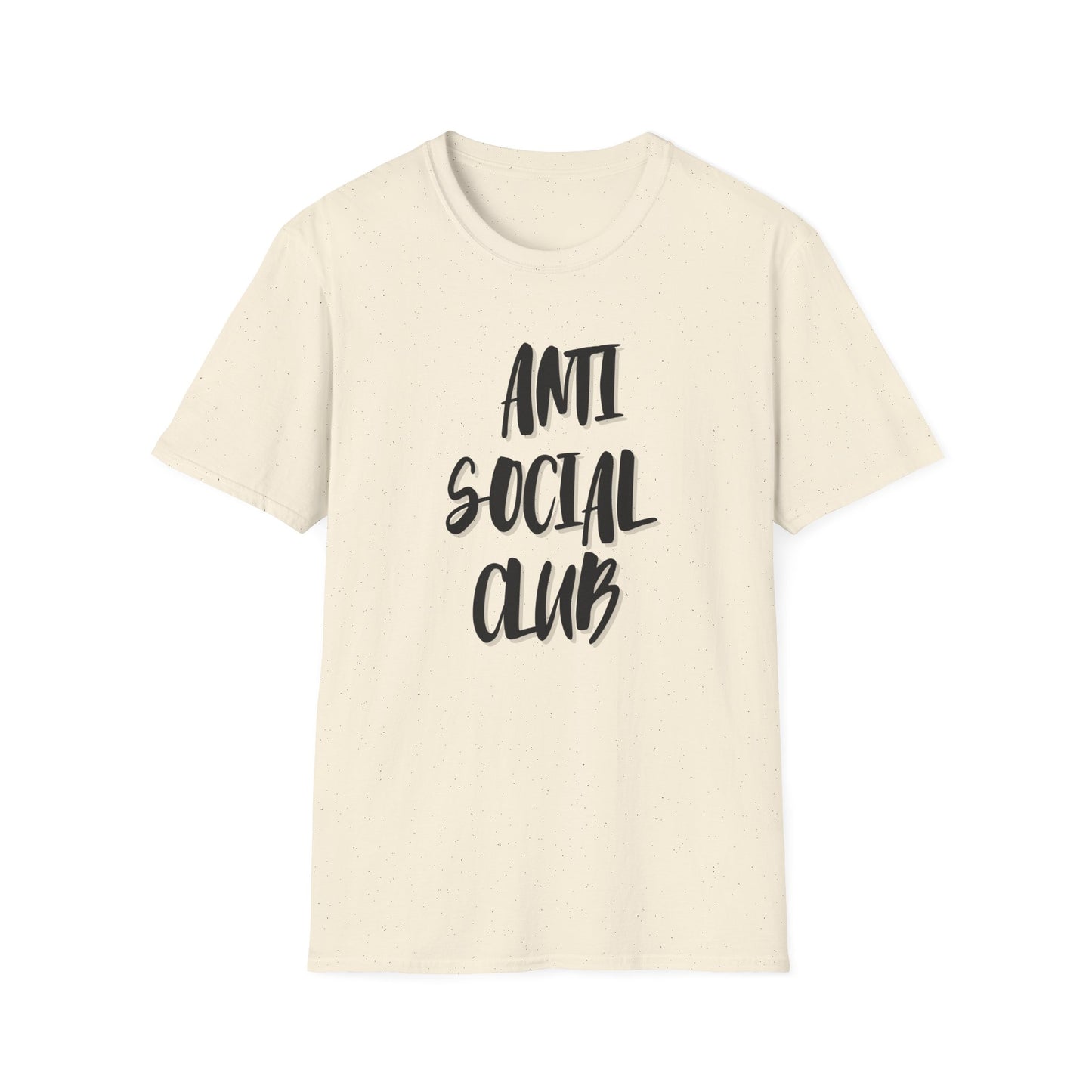 Anti Social Club-T-shirt-cream