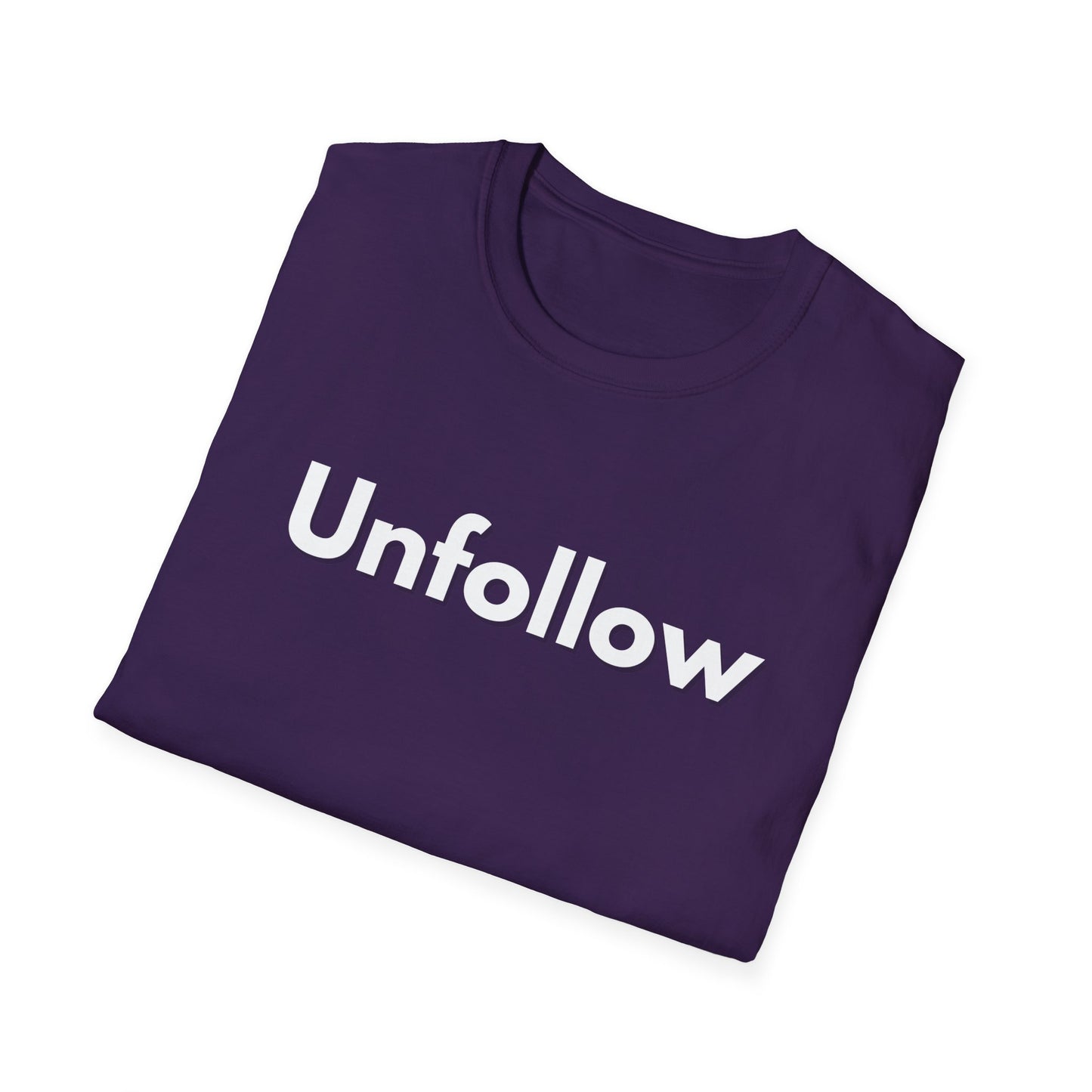 Unfollow Unisex T-Shirt | Trendy Casual Wear for Introverts
