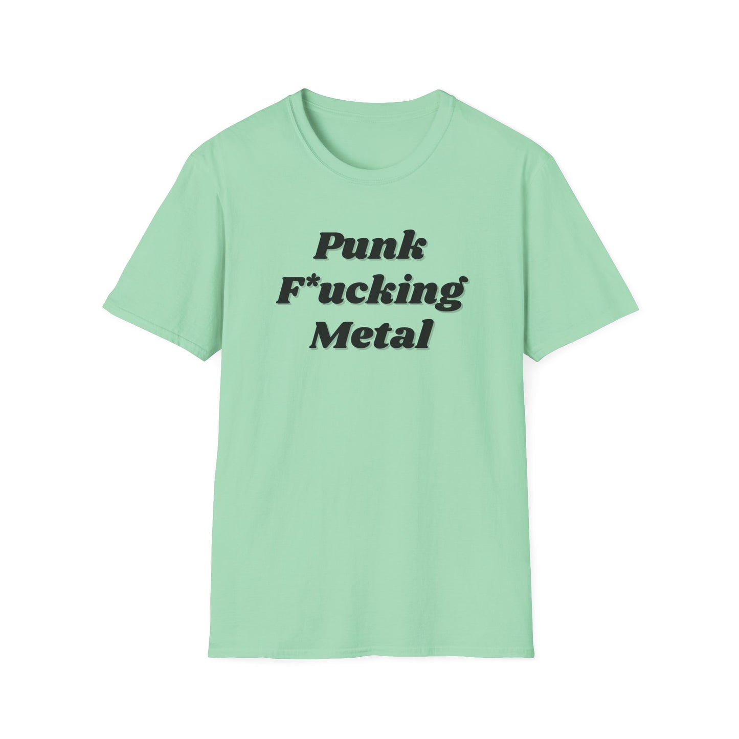 Punk F*cking Metal T-Shirt-mint green
