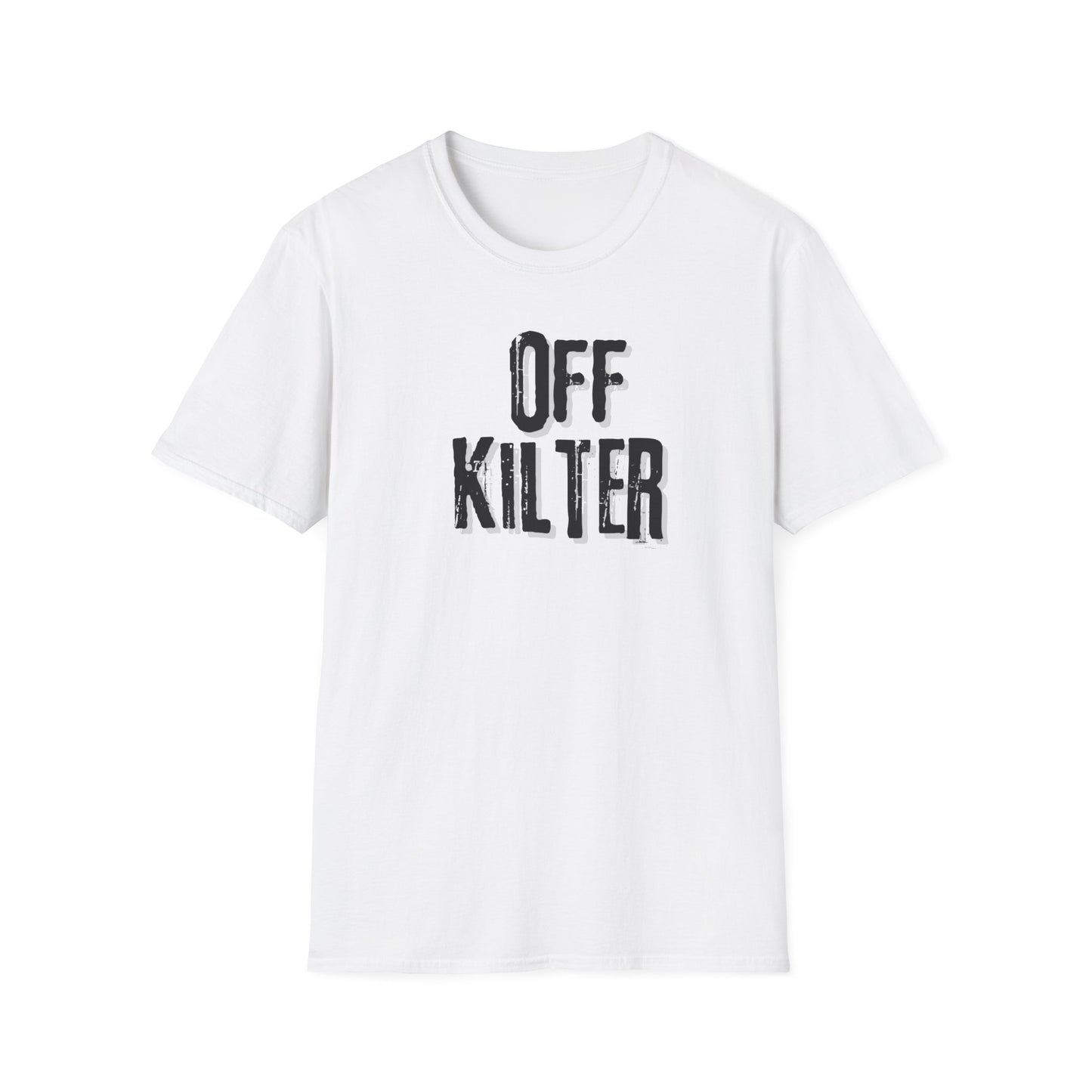 off kilter casual T-shirt