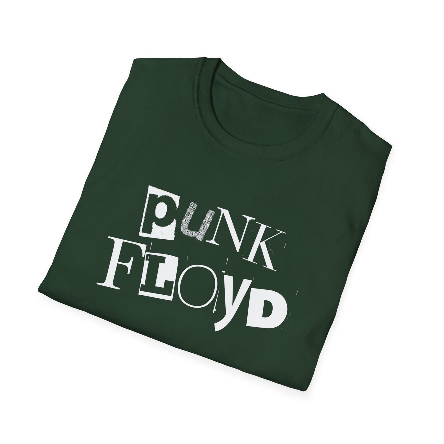 Punk Floyd Unisex Softstyle T-Shirt - Fun Design for the Rock Music Fan