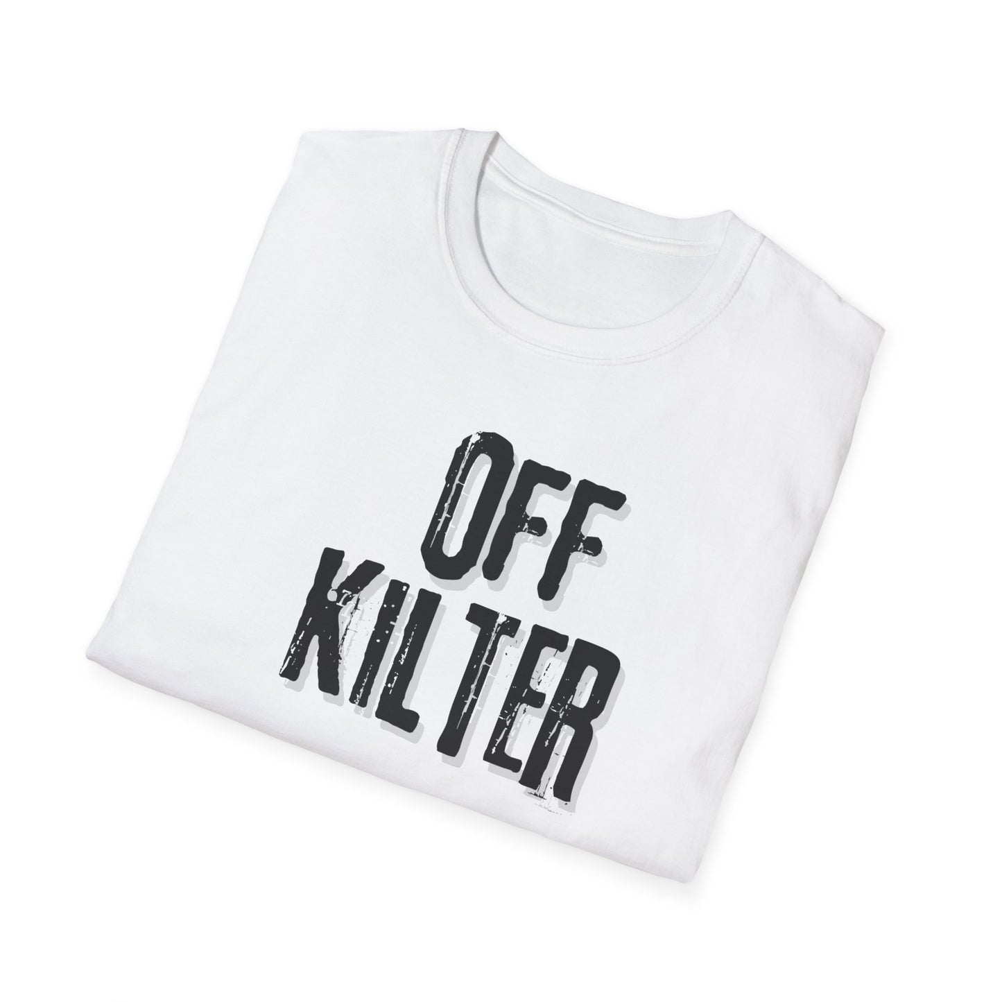 Off Kilter Unisex Softstyle T-Shirt - "Off Kilter" Graphic Tee for Casual Wear