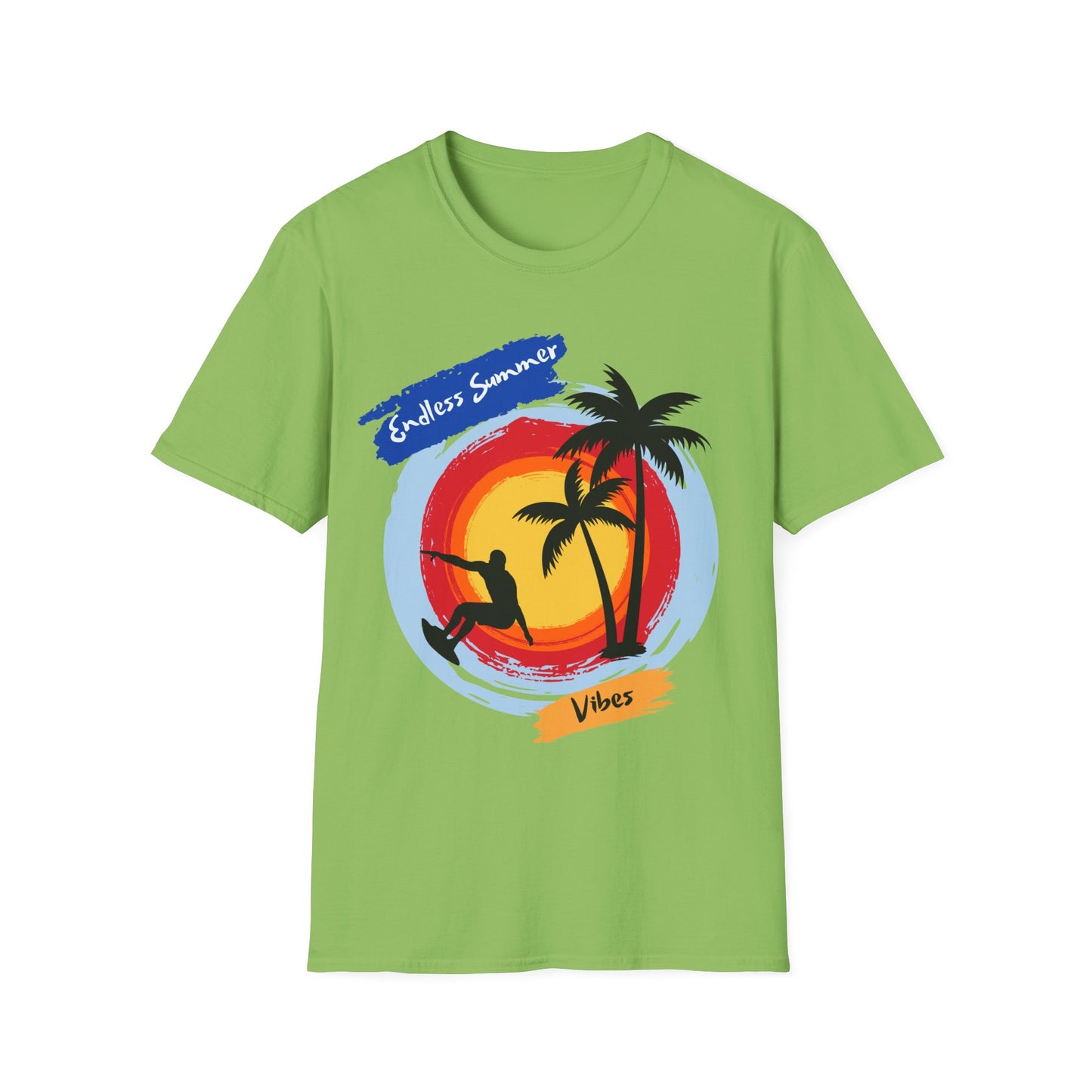 endless summer surf T-shirt-green