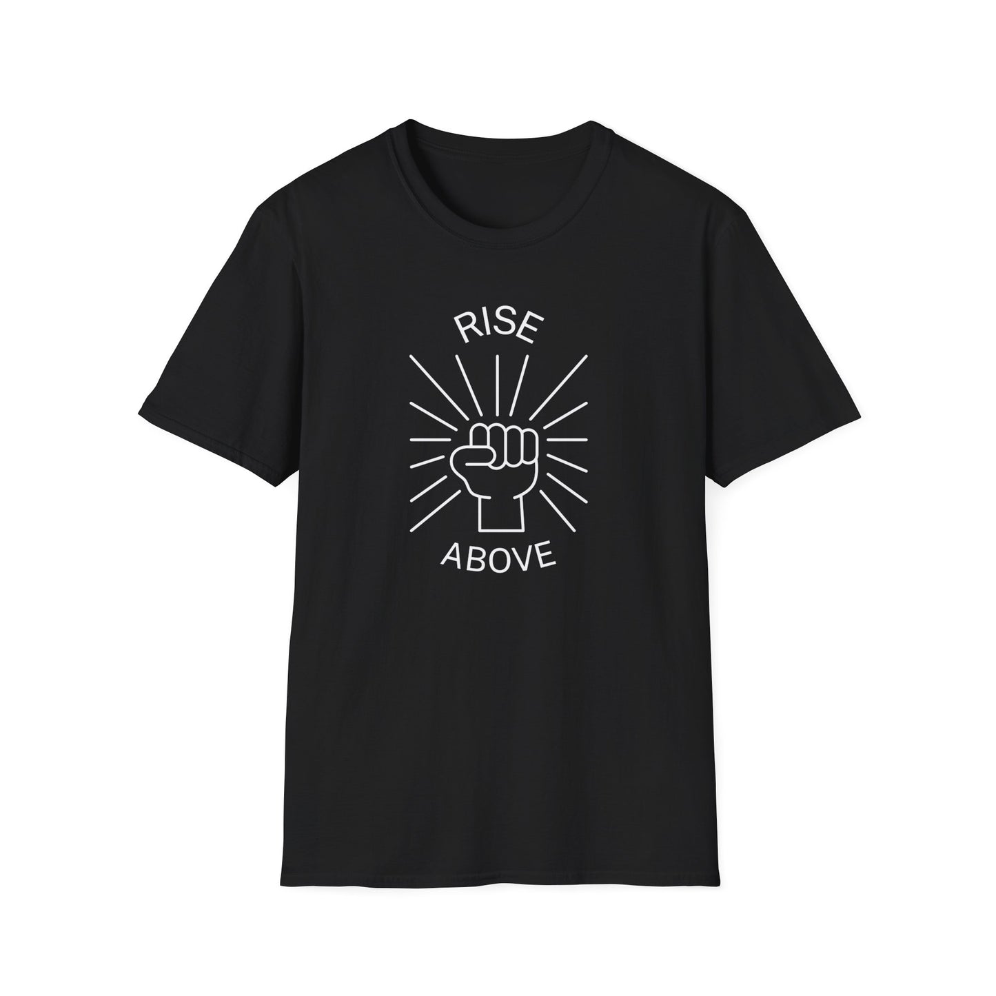 rise above T-shirt-black