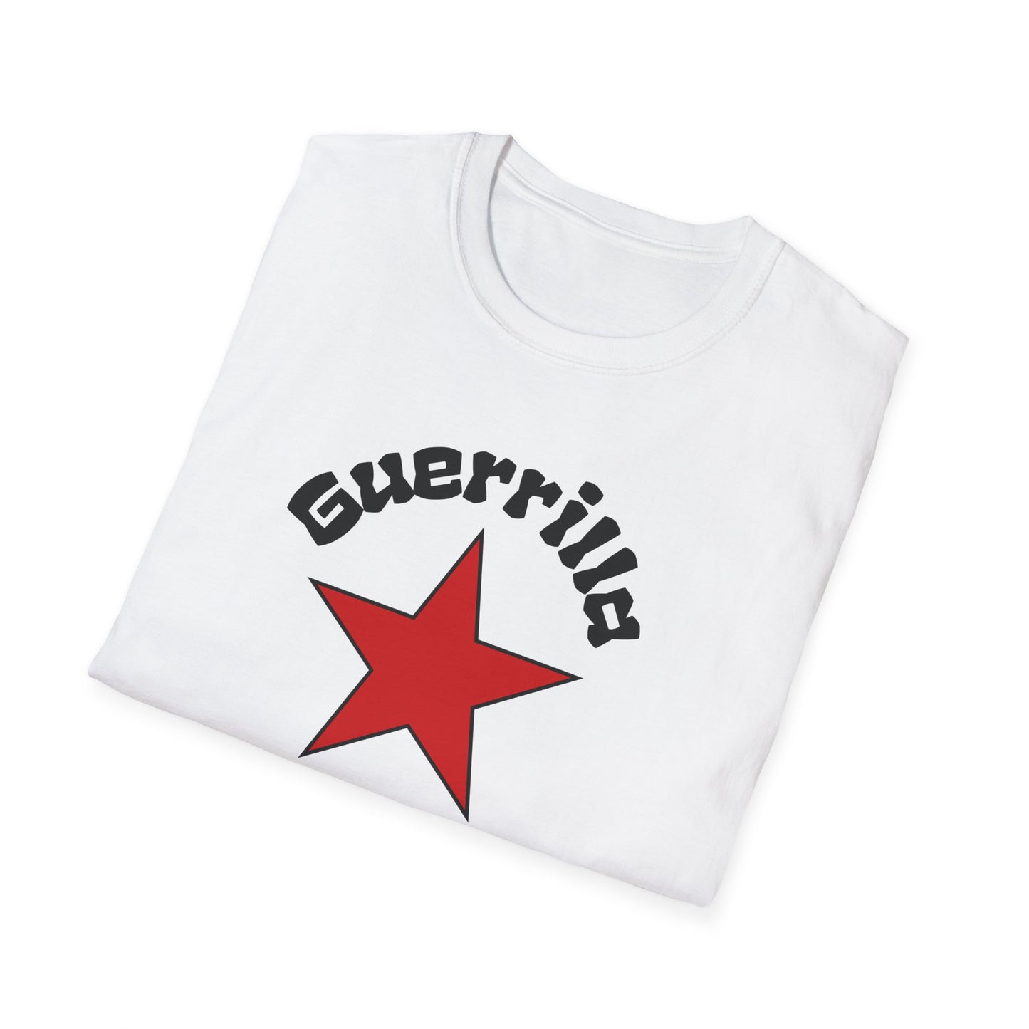 Guerrilla Radio Unisex Softstyle T-Shirt - Retro Star Graphic Tee