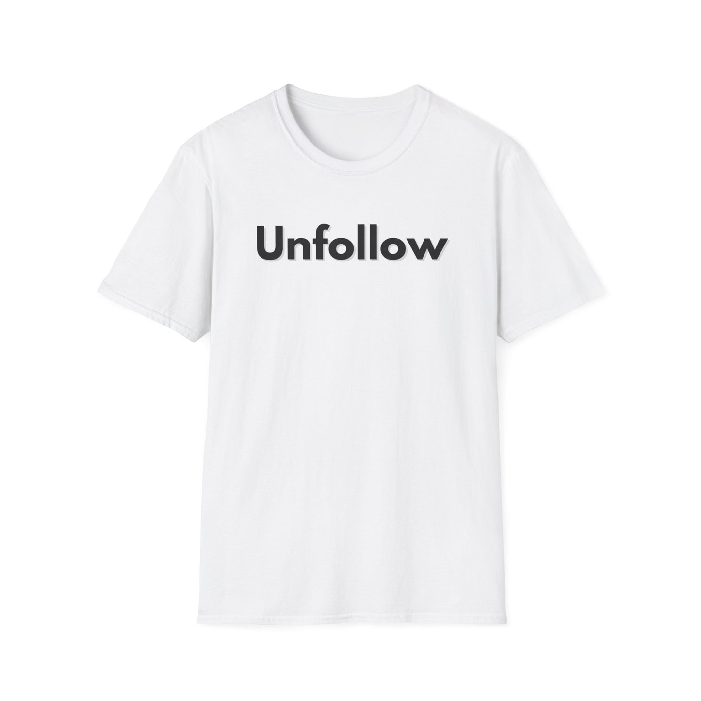 Unfollow-introvert-Tshirt-white
