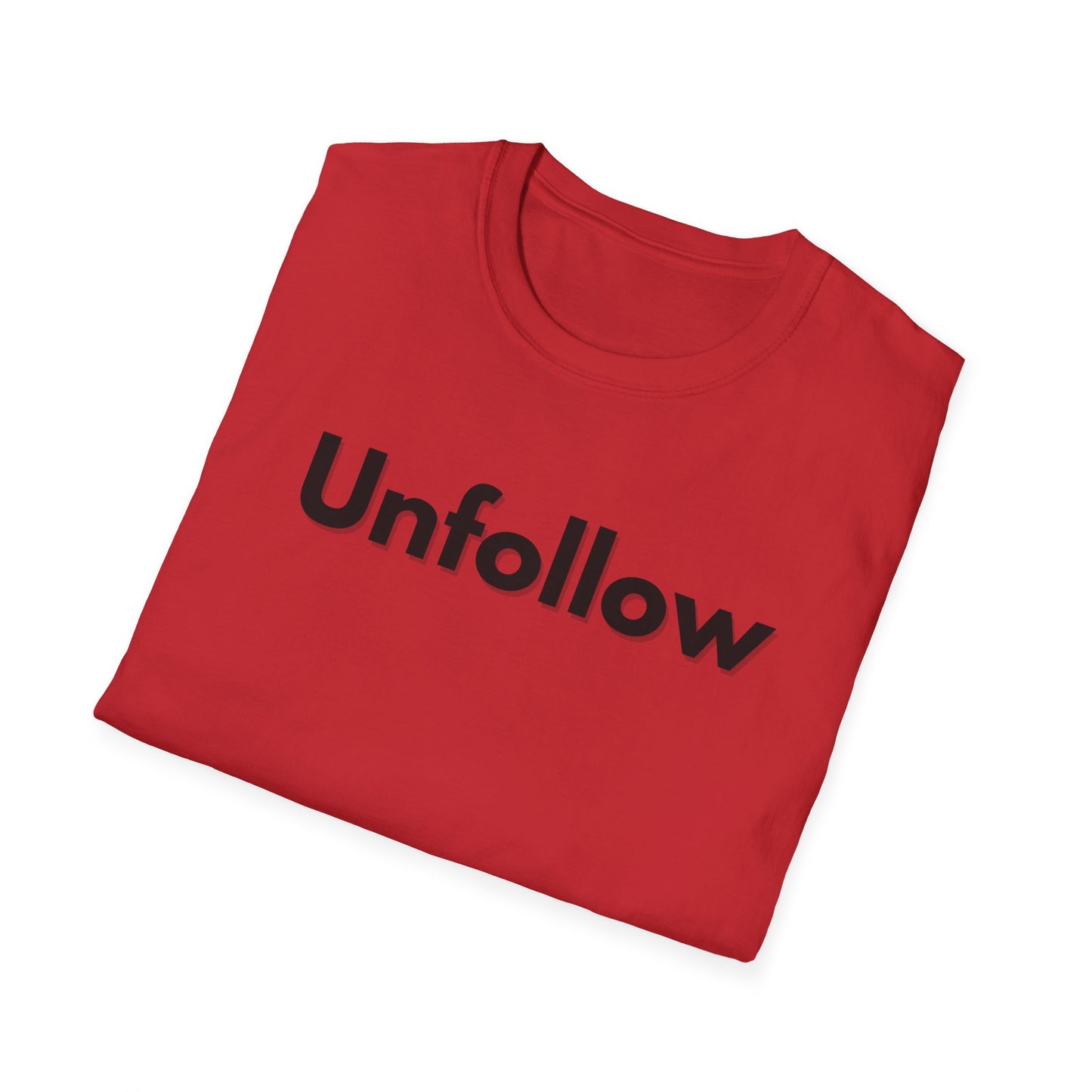Unfollow Unisex T-Shirt | Trendy Casual Wear for Introverts