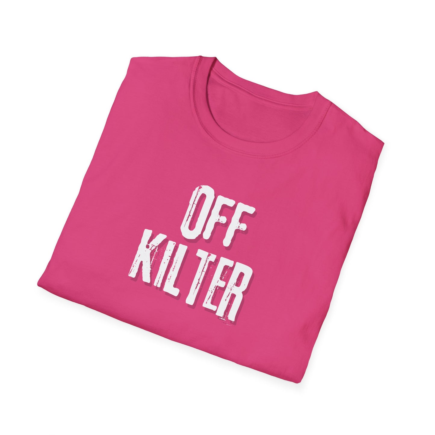 Off Kilter Unisex Softstyle T-Shirt - "Off Kilter" Graphic Tee for Casual Wear