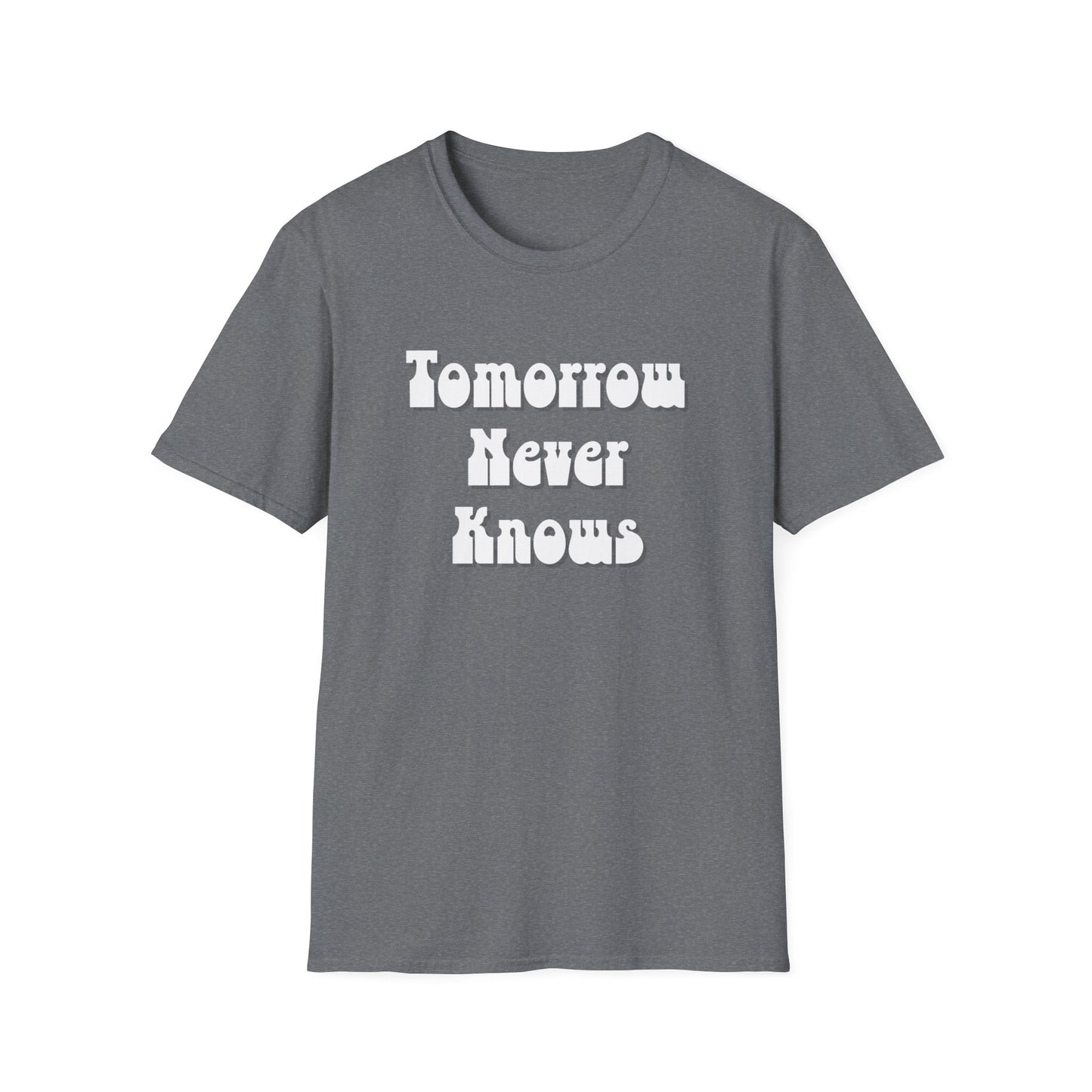 Tomorrow Never Knows T-Shirt-gray