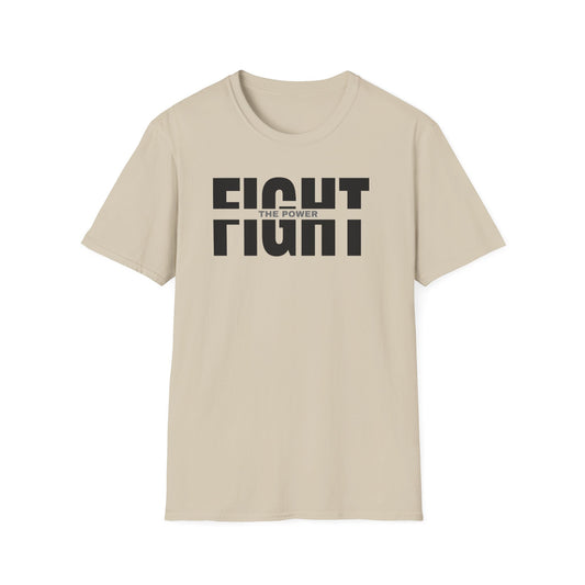 Fight the Power Unisex Softstyle T-Shirt - Empowering Statement Tee