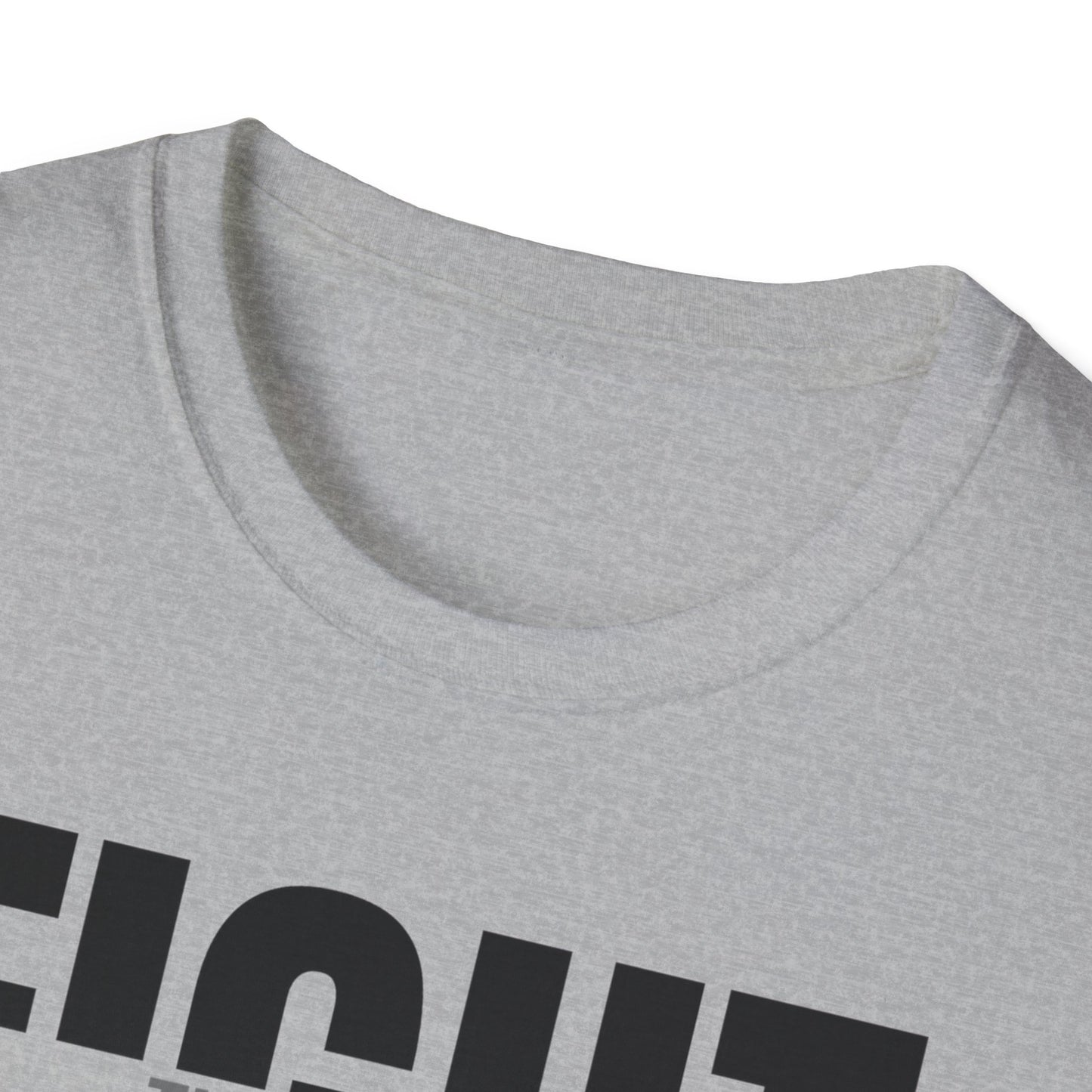 Fight the Power Unisex Softstyle T-Shirt - Empowering Statement Tee